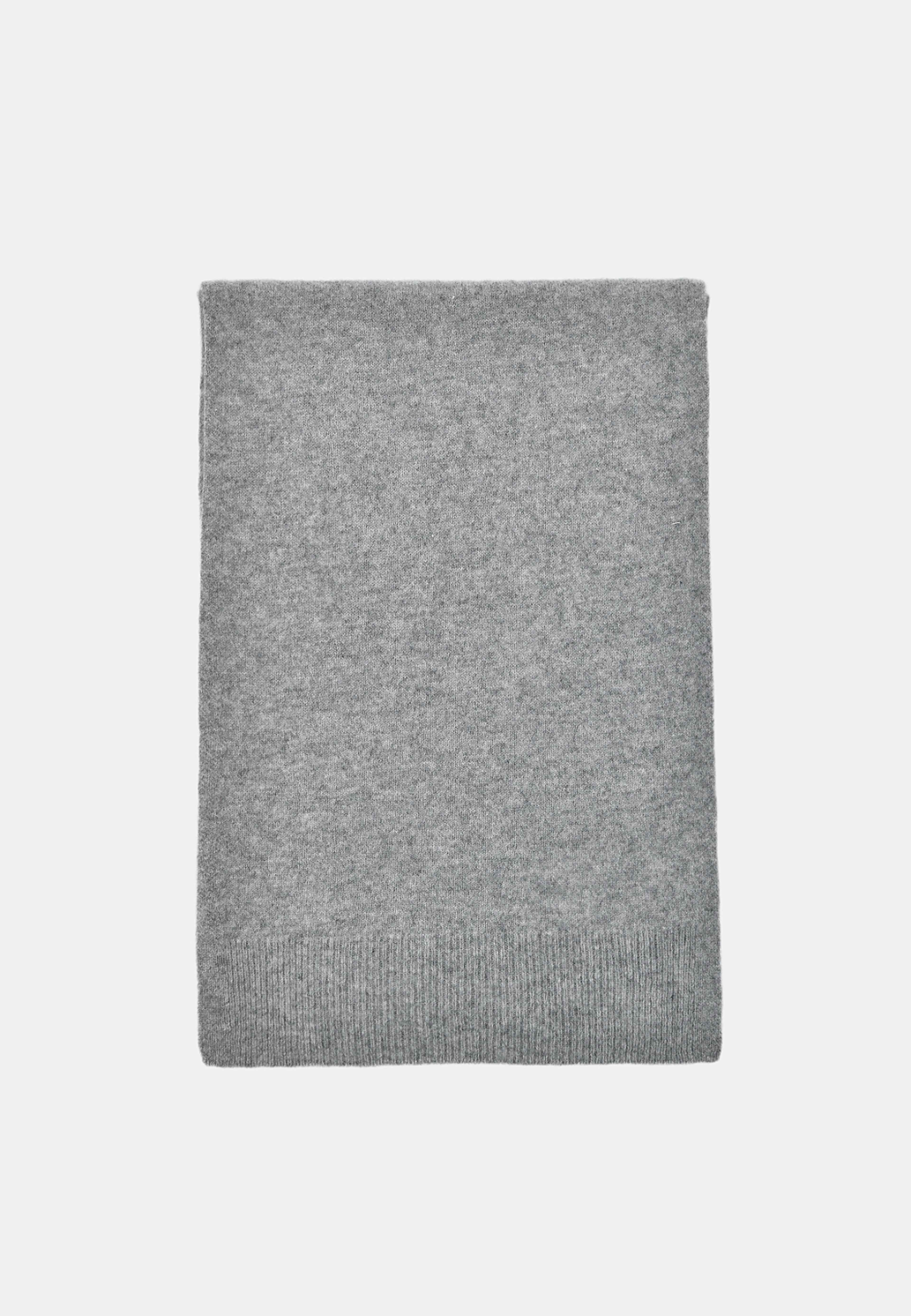 Halsduk i kashmir HILMER, från NORVIE, i färgen Grey Melange. Klicka för att öppna bilden i stort format
