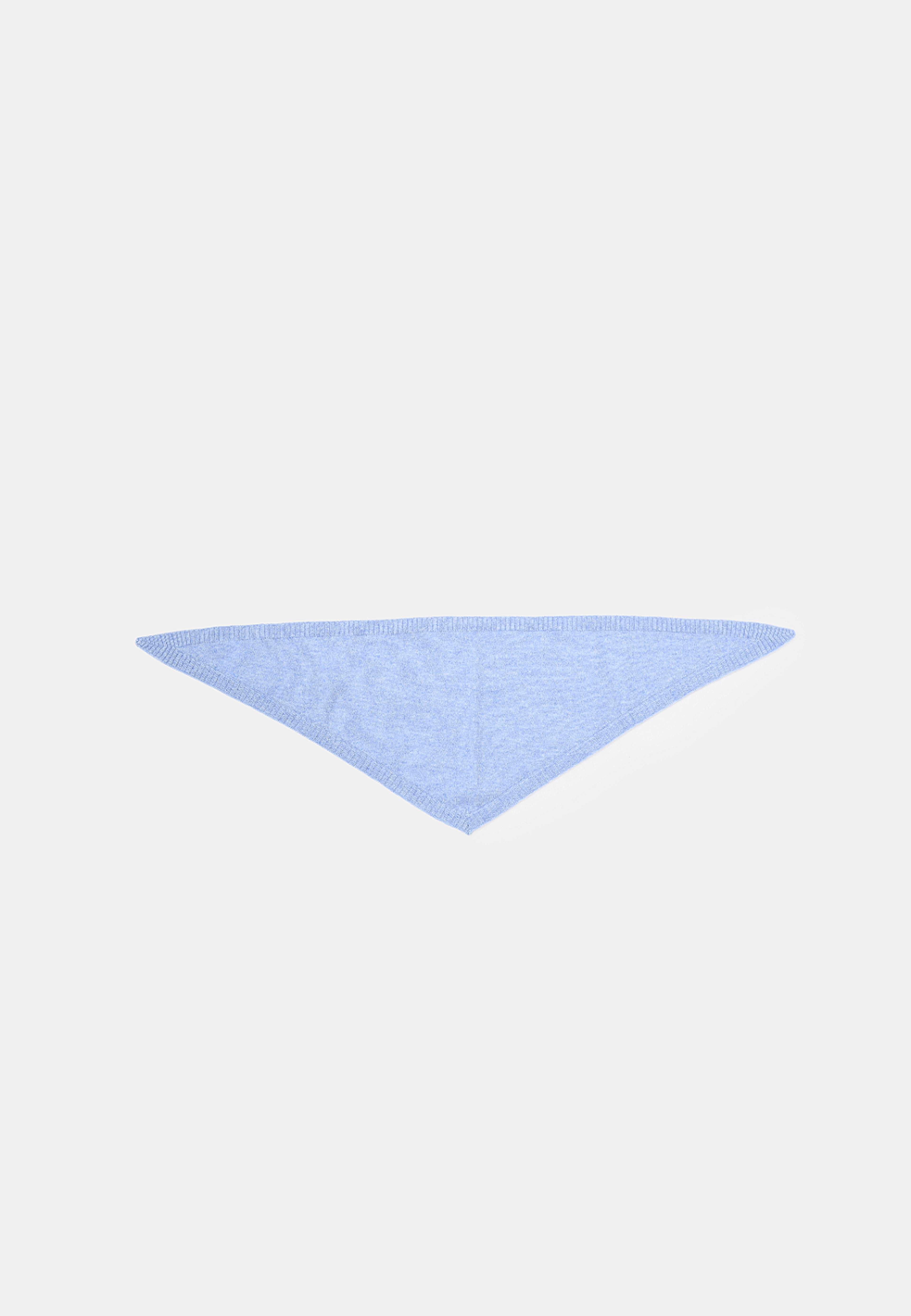 Liten trekantig halsduk i ull EDITH, från Carin Wester, i färgen Light Blue. Klicka för att öppna bilden i stort format