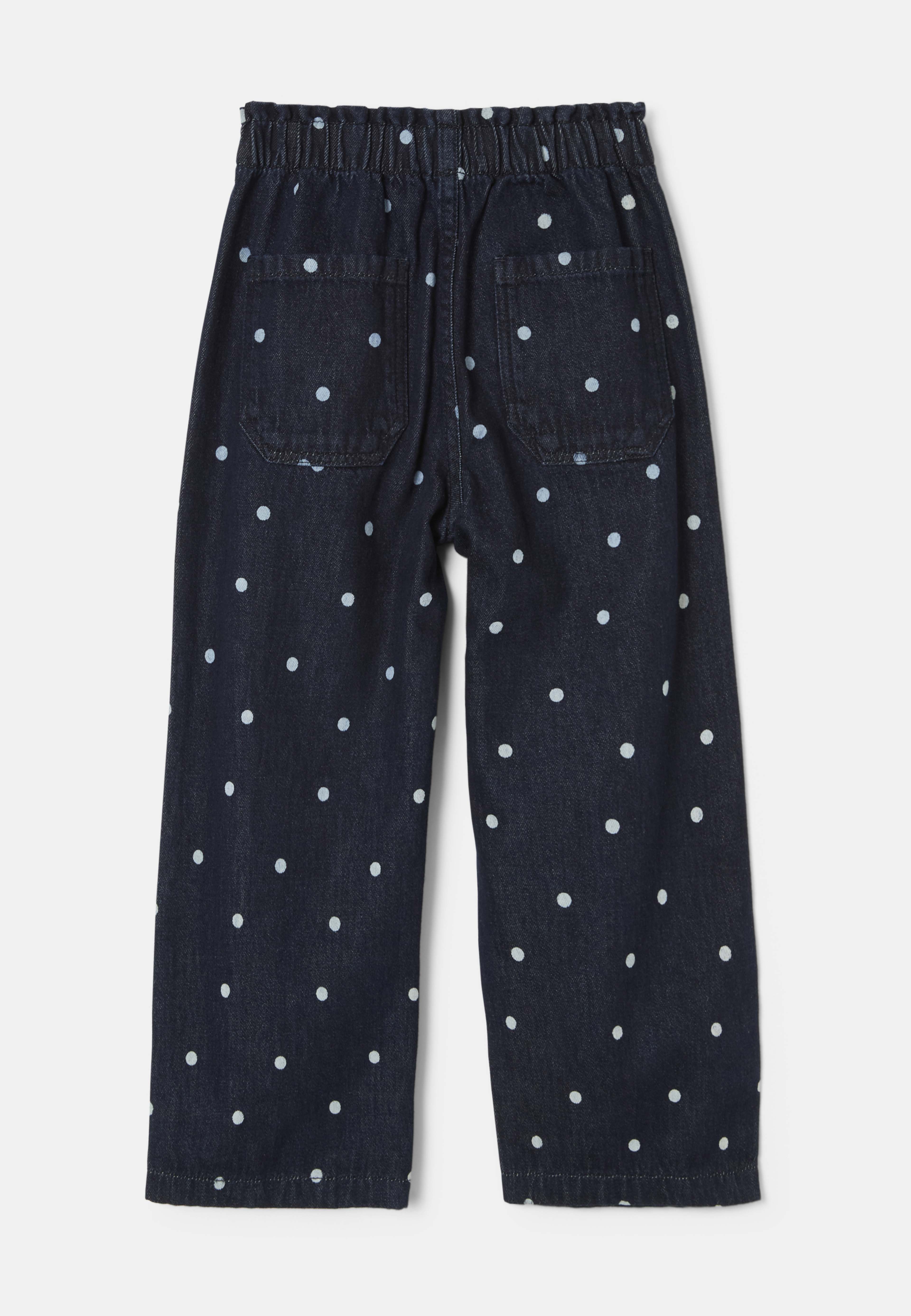 Vida pull-on denimbyxor JENNIE, från RIKIKI, i färgen Dot. Klicka för att öppna bilden i stort format
