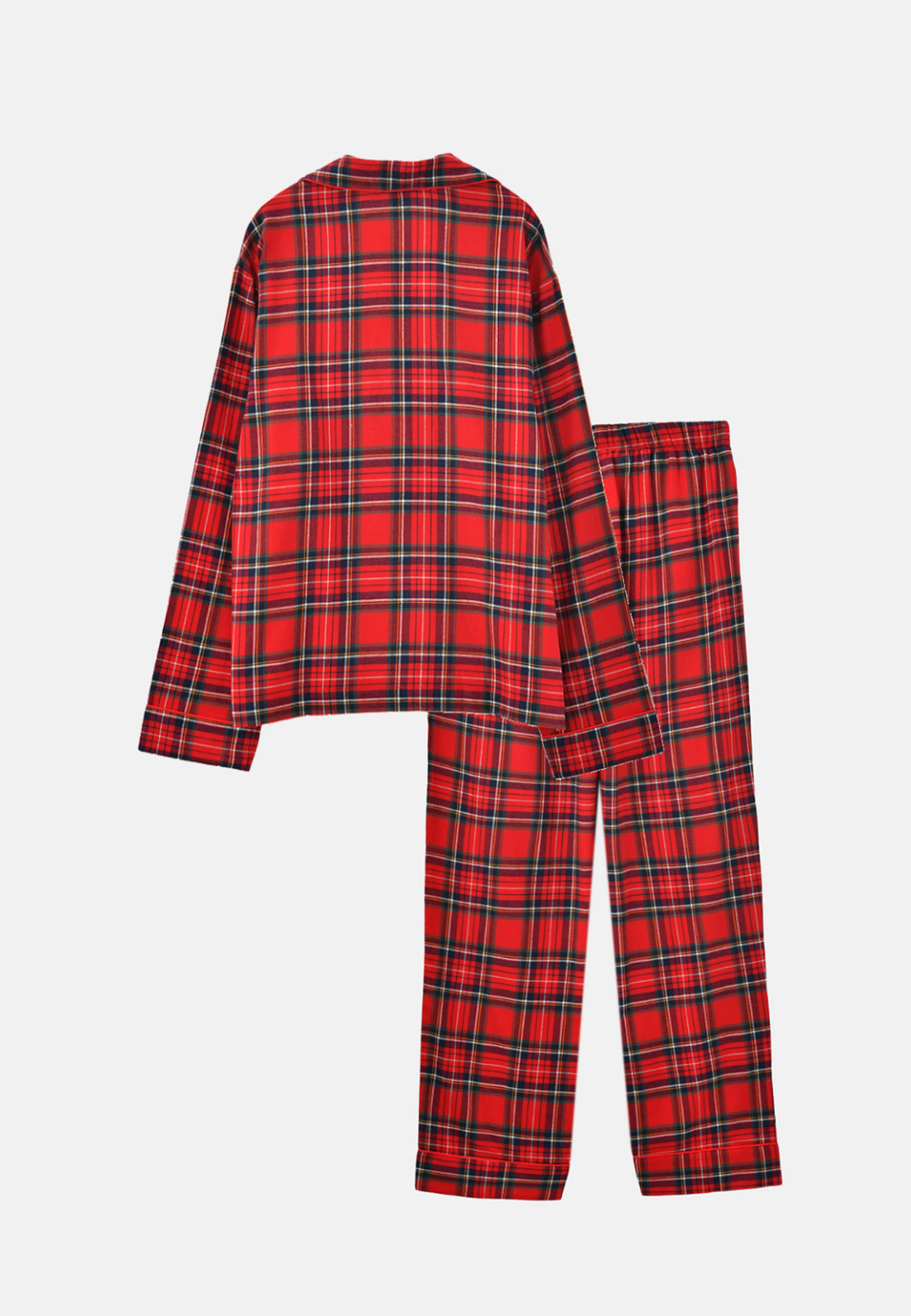 Flanellpyjamas unisex, från Å WOMAN, i färgen Multi Check. Klicka för att öppna bilden i stort format