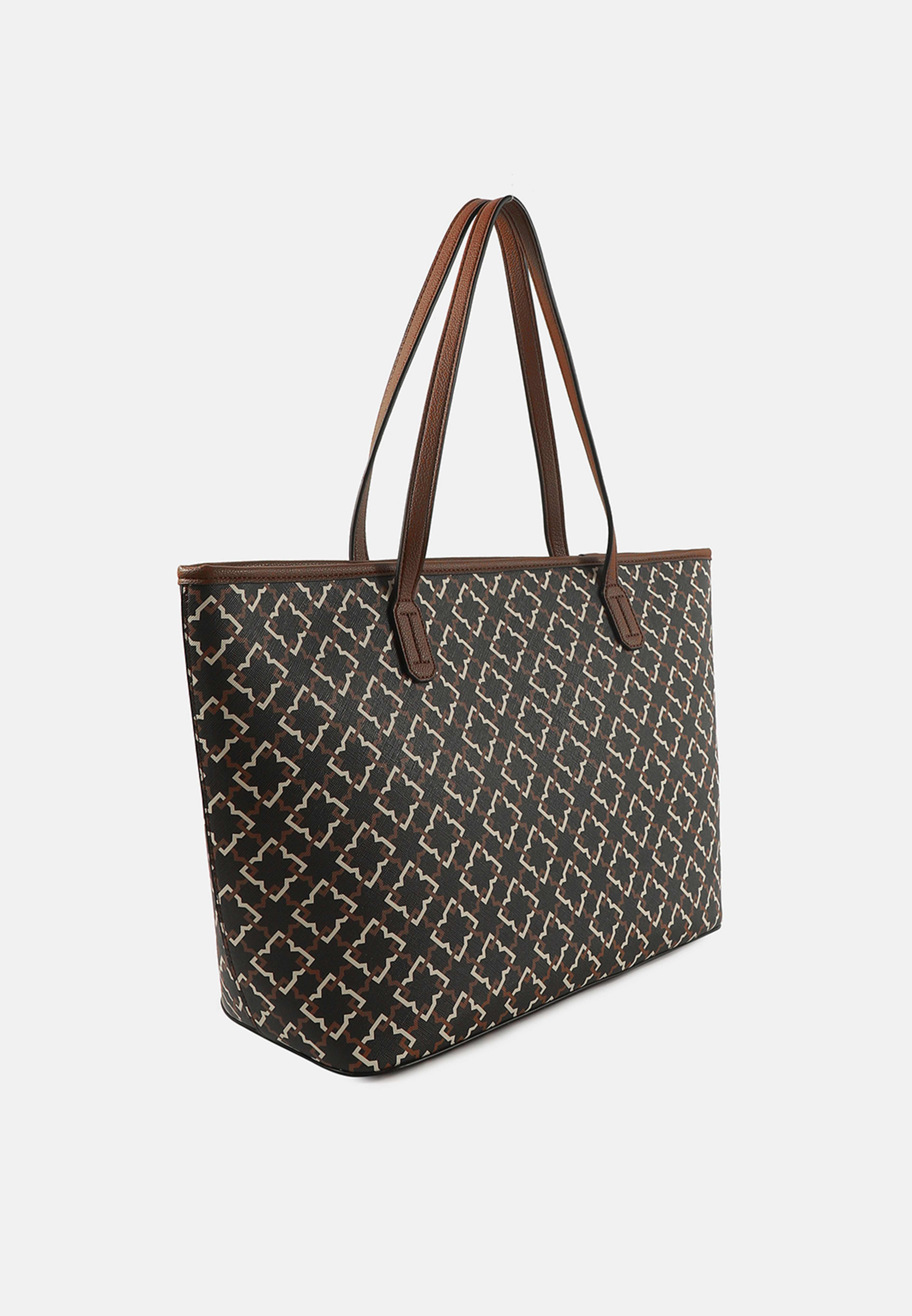Totebag MINNIE, från Å WOMAN, i färgen Black/White. Klicka för att öppna bilden i stort format