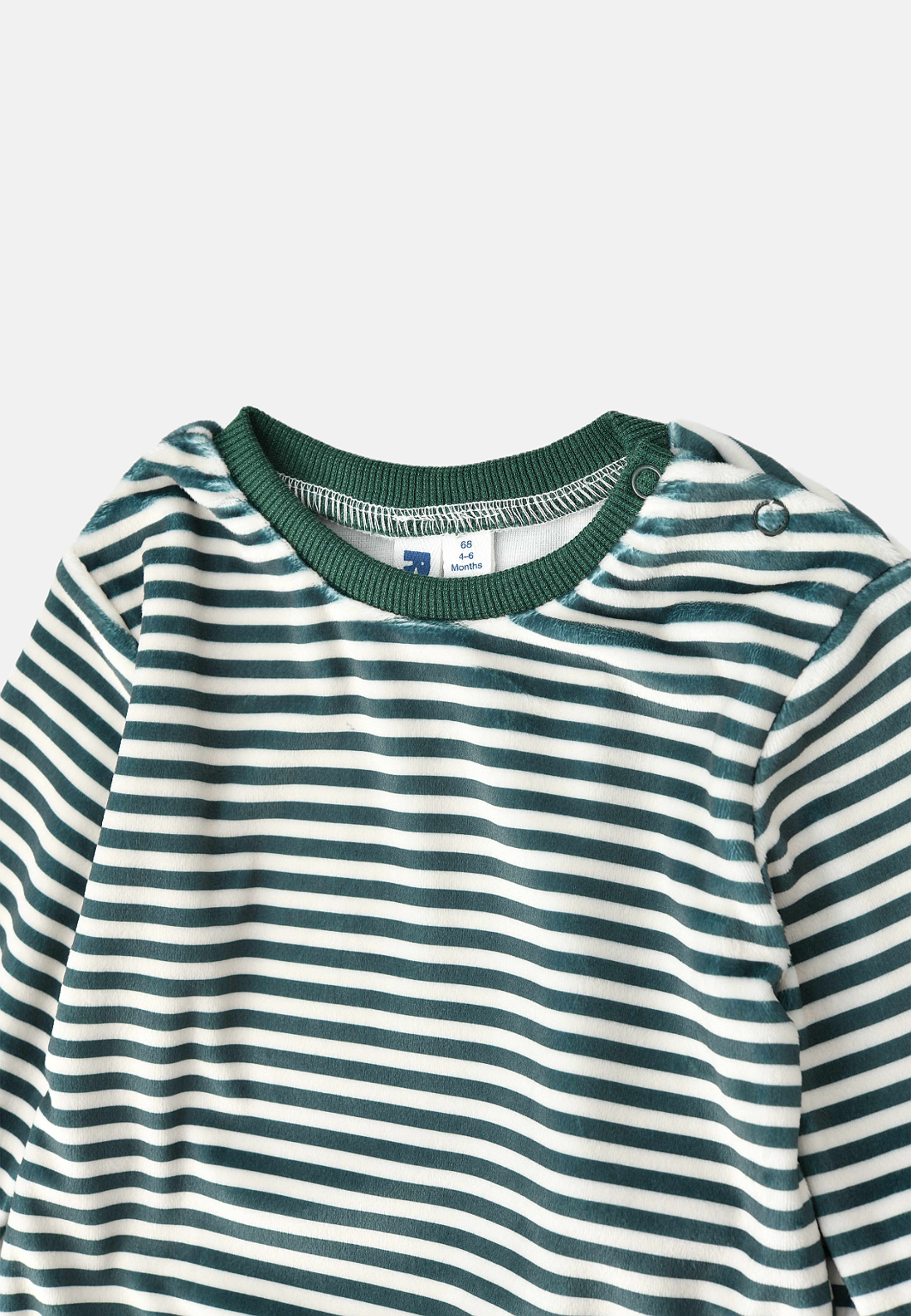 Velourset FRANK, från RIKIKI, i färgen Stripe. Klicka för att öppna bilden i stort format