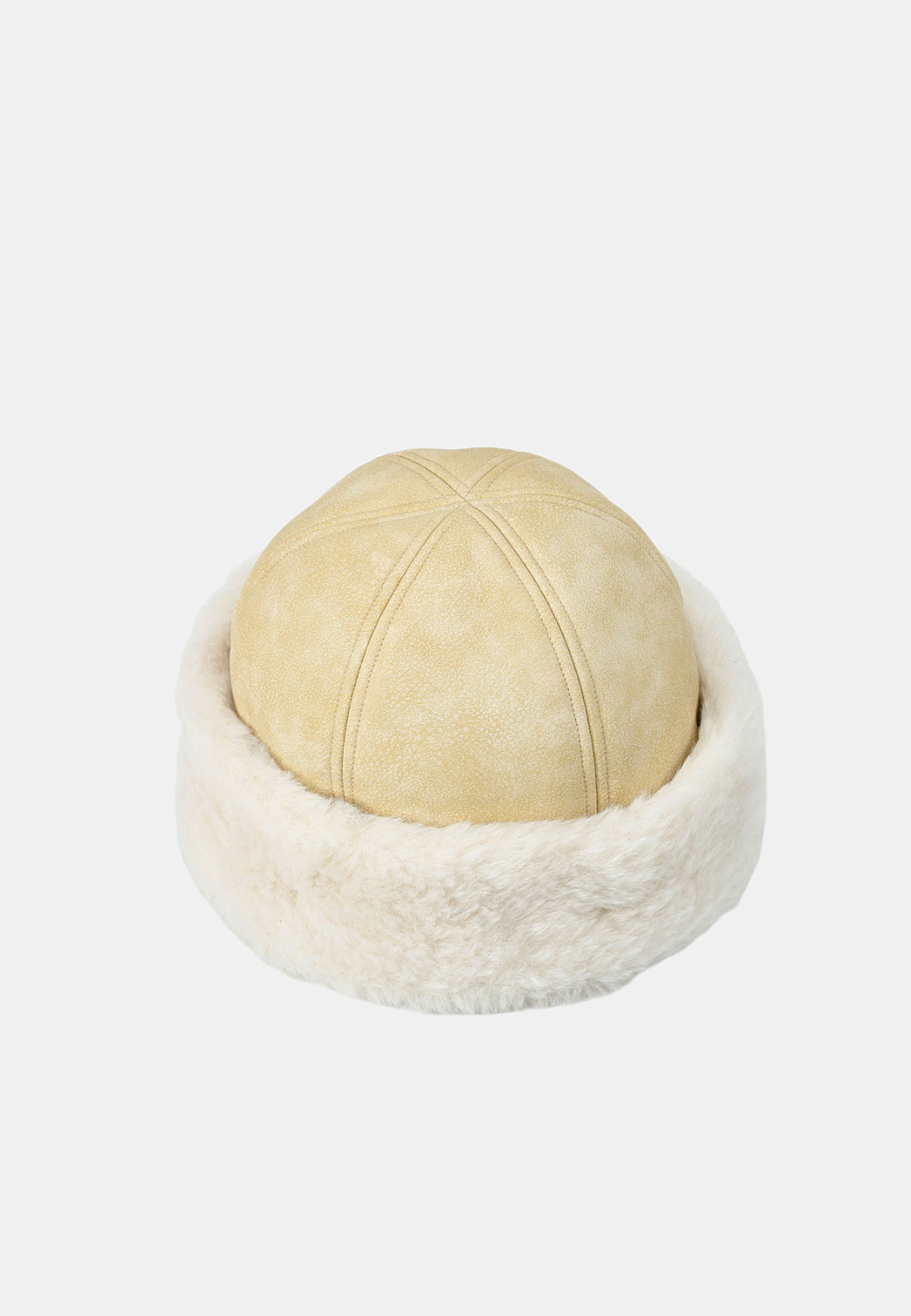 Fodrad mössa MIMMI, från Carin Wester, i färgen Cream White. Klicka för att öppna bilden i stort format