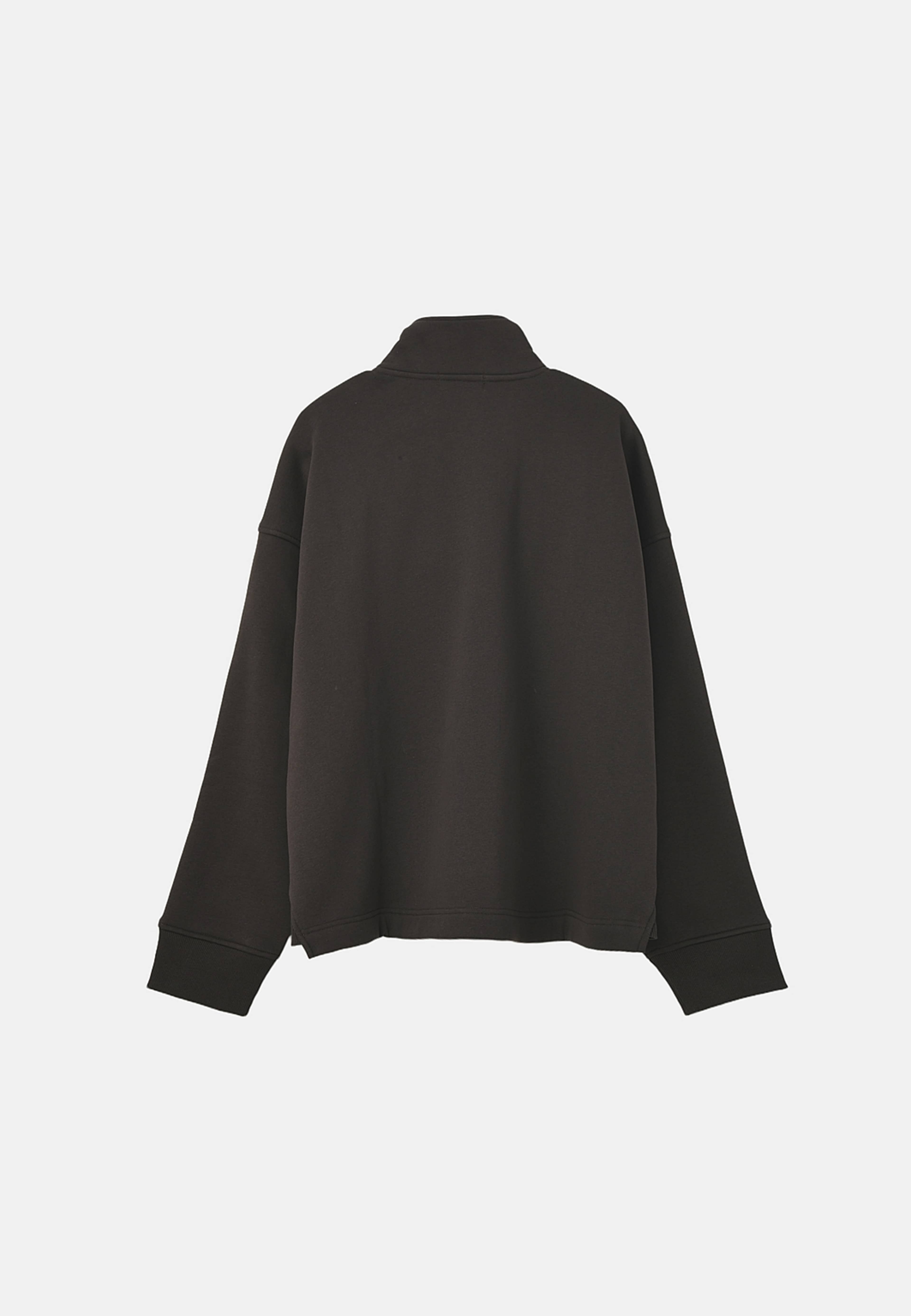 Sweatshirt IDALI, från Carin Wester, i färgen Dark Brown. Klicka för att öppna bilden i stort format
