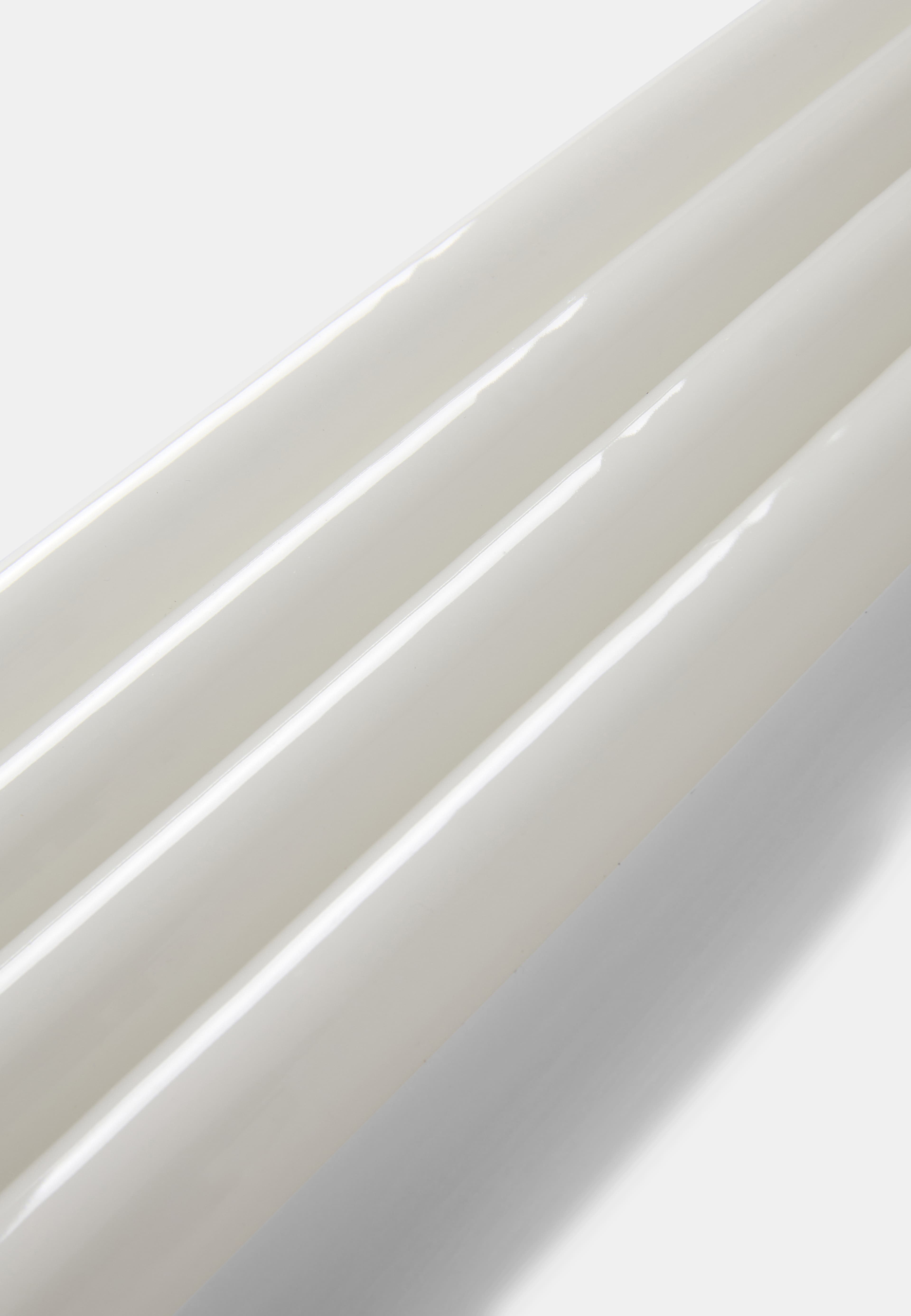 Lackade ljus, 4-pack, från Åhléns Home, i färgen White. Klicka för att öppna bilden i stort format