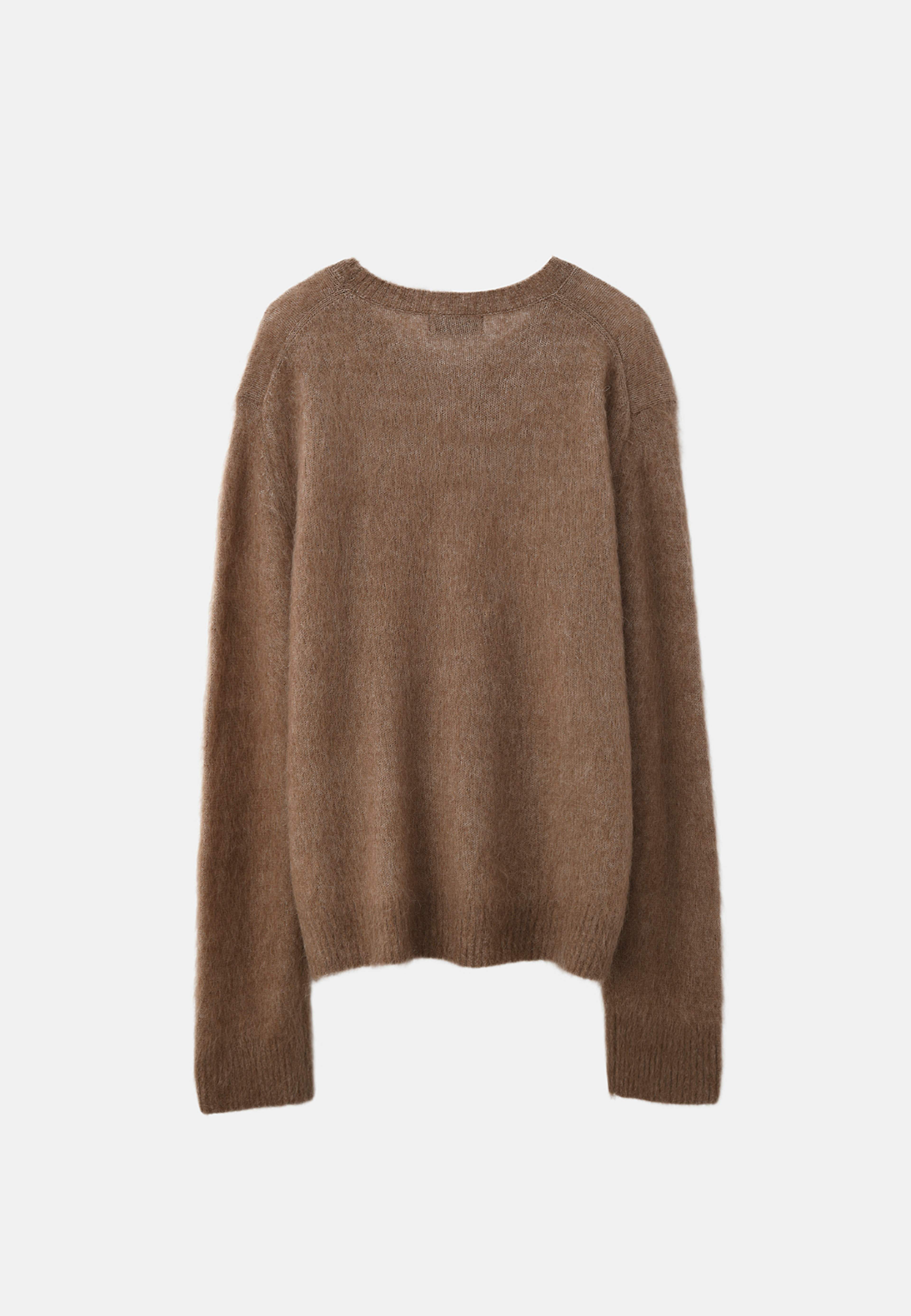 Jumper i mohairmix MARAIS, från Wera, i färgen Mole. Klicka för att öppna bilden i stort format