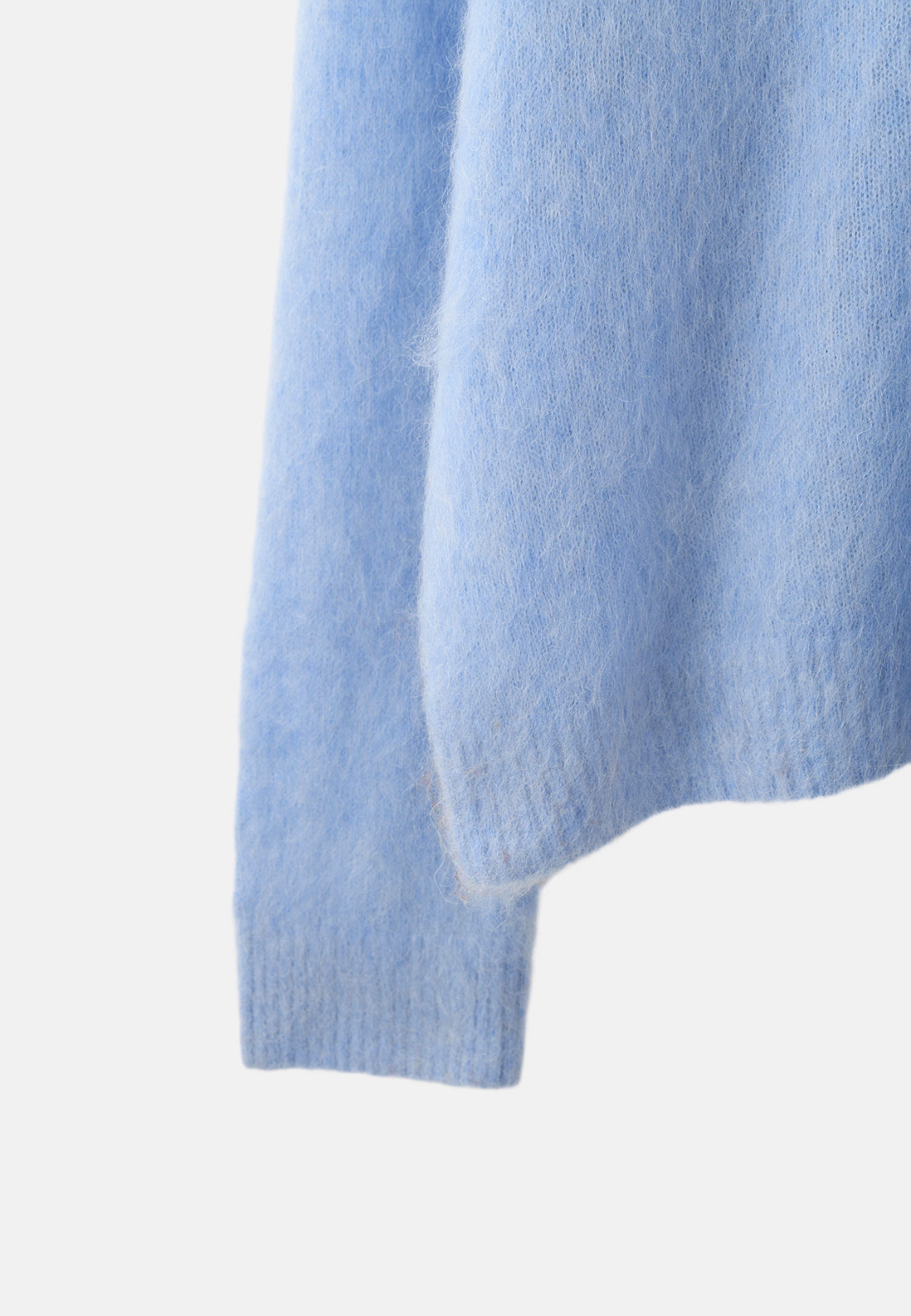 Jumper i mohairmix MARAIS, från Wera, i färgen Blue. Klicka för att öppna bilden i stort format