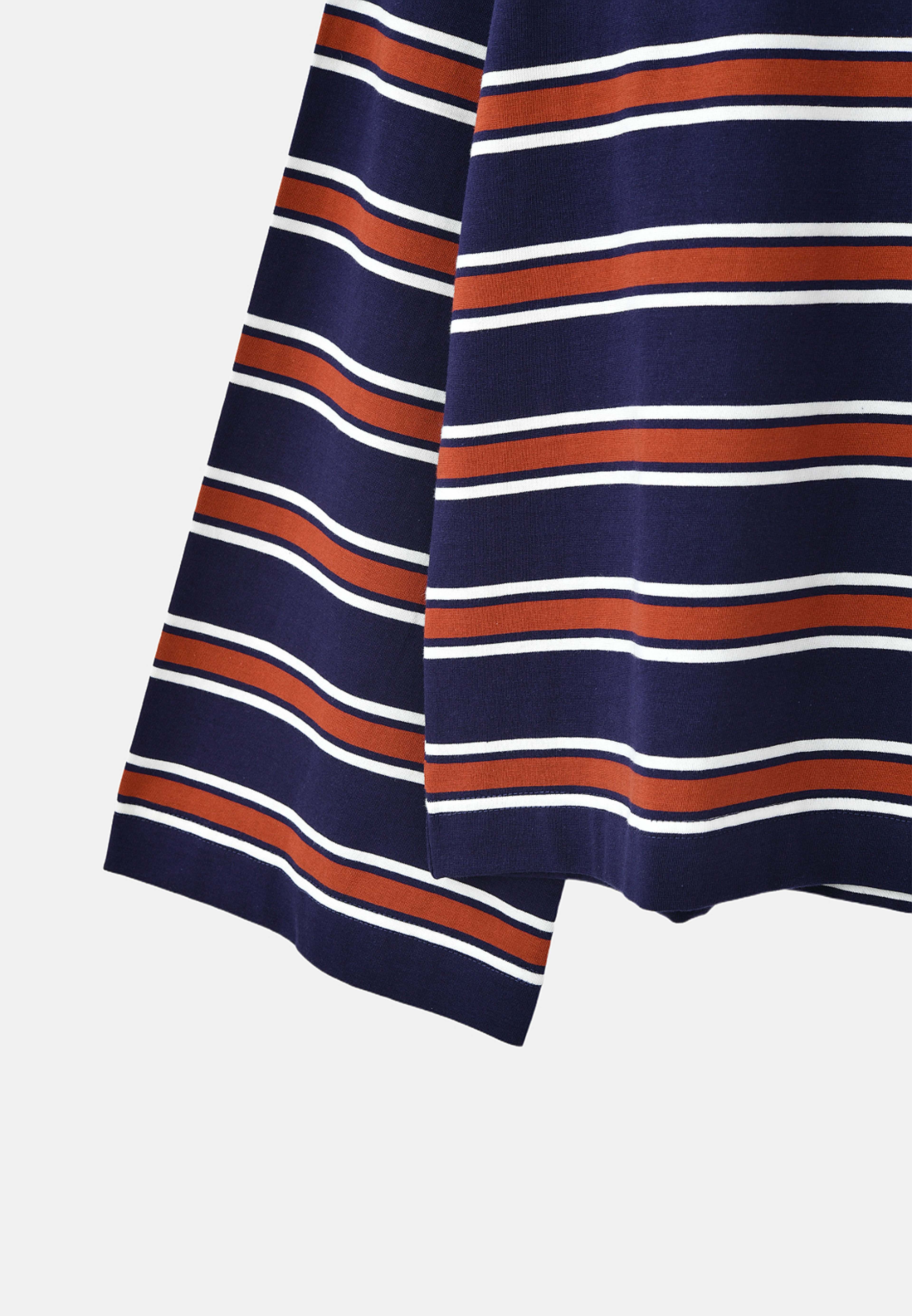 Långärmad t-shirt IRENE, från Carin Wester, i färgen Navy Wine. Klicka för att öppna bilden i stort format