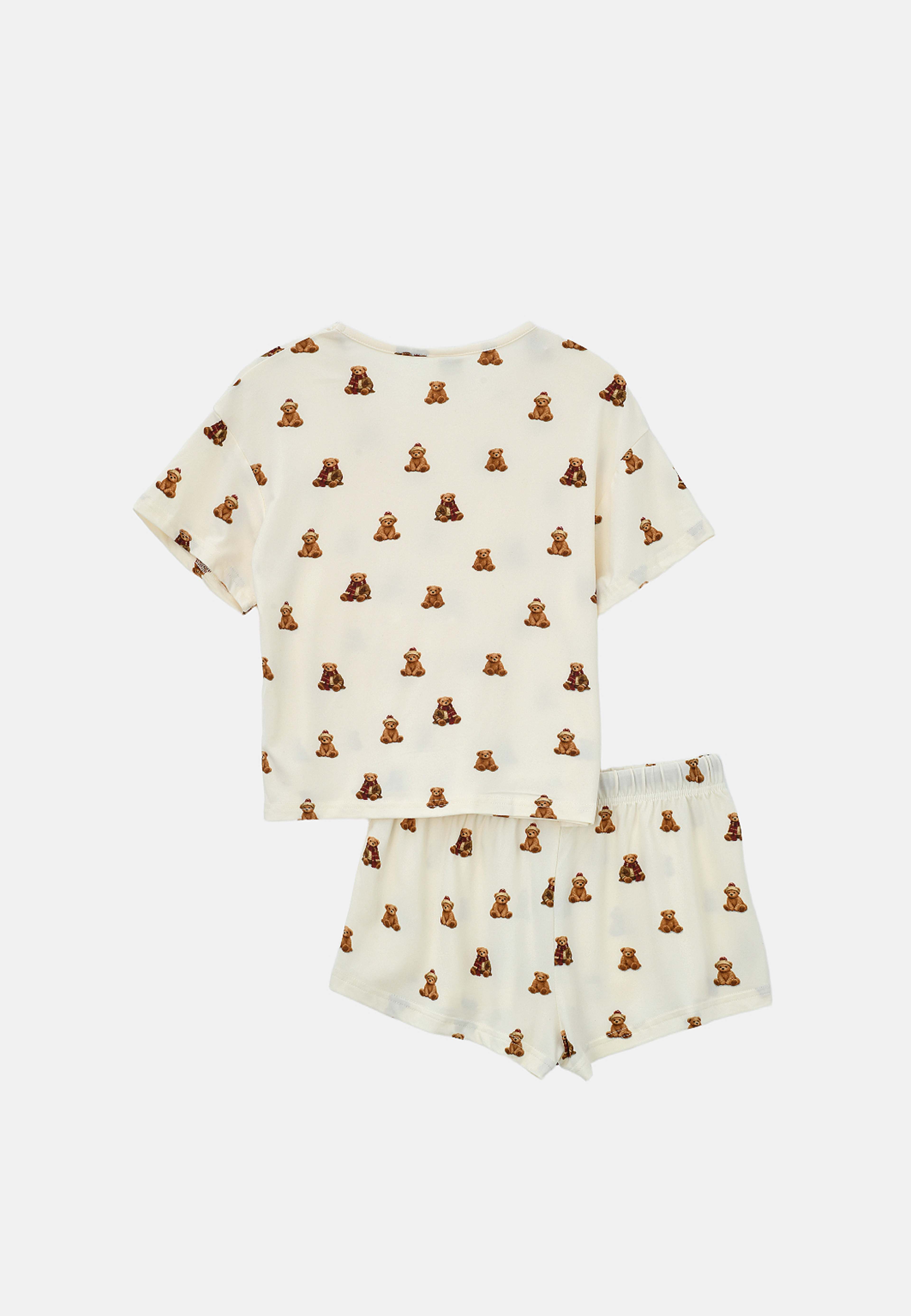Pyjamas LINNEA, från Å Young, i färgen Bear. Klicka för att öppna bilden i stort format