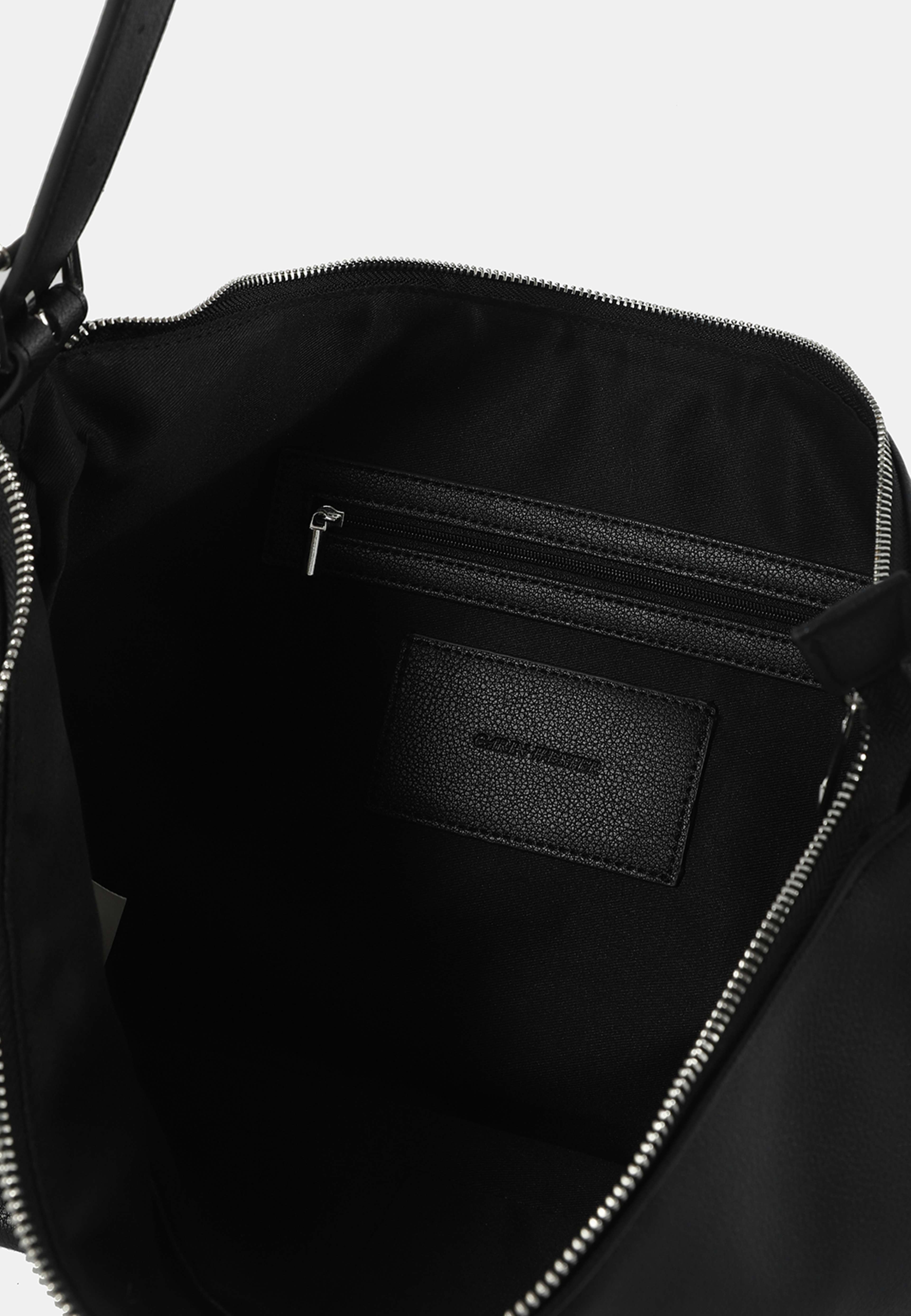Zipper tote BETTY, från Carin Wester, i färgen Black. Klicka för att öppna bilden i stort format