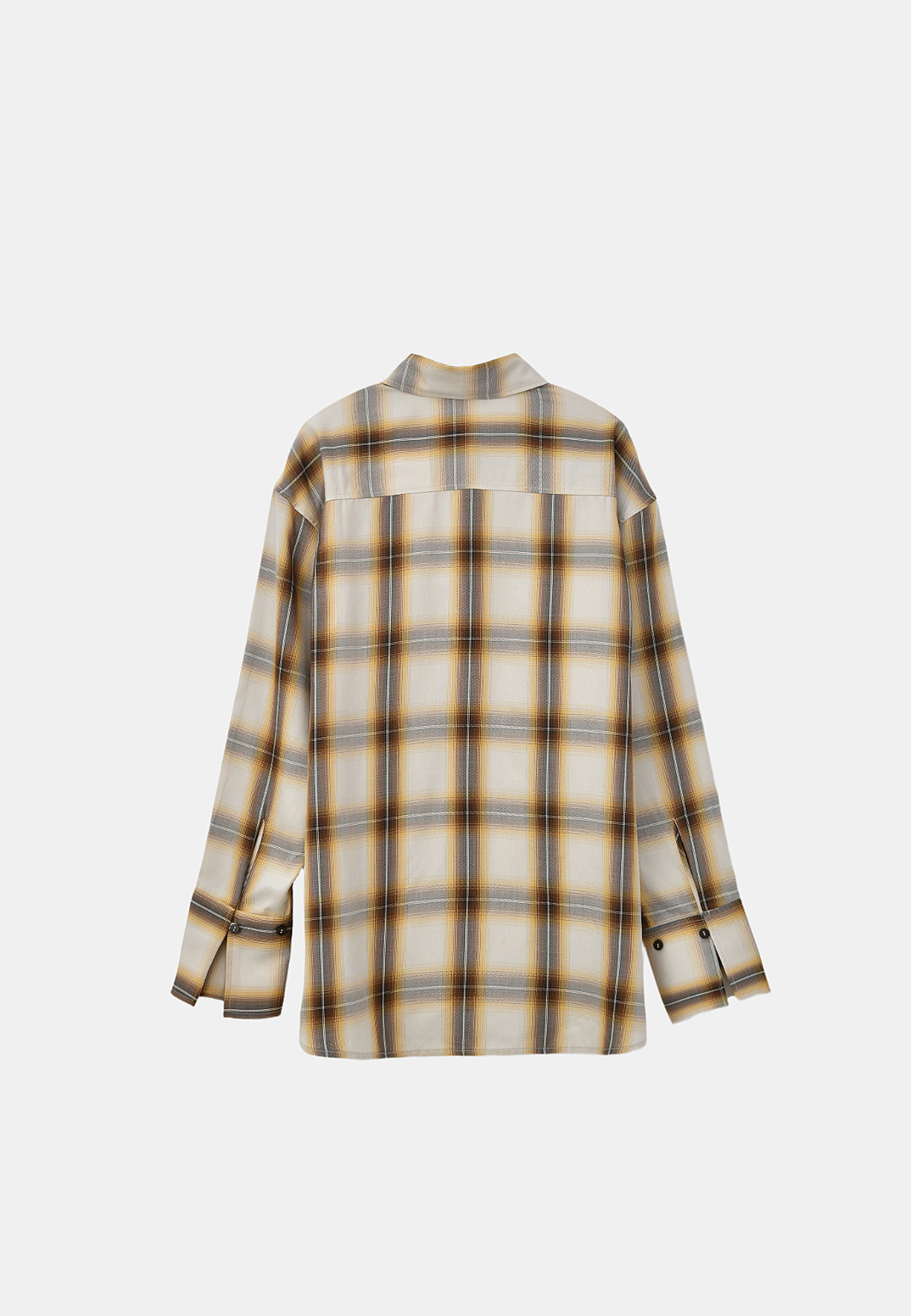Lyocellskjorta KLEA, från Carin Wester, i färgen Beige Check. Klicka för att öppna bilden i stort format