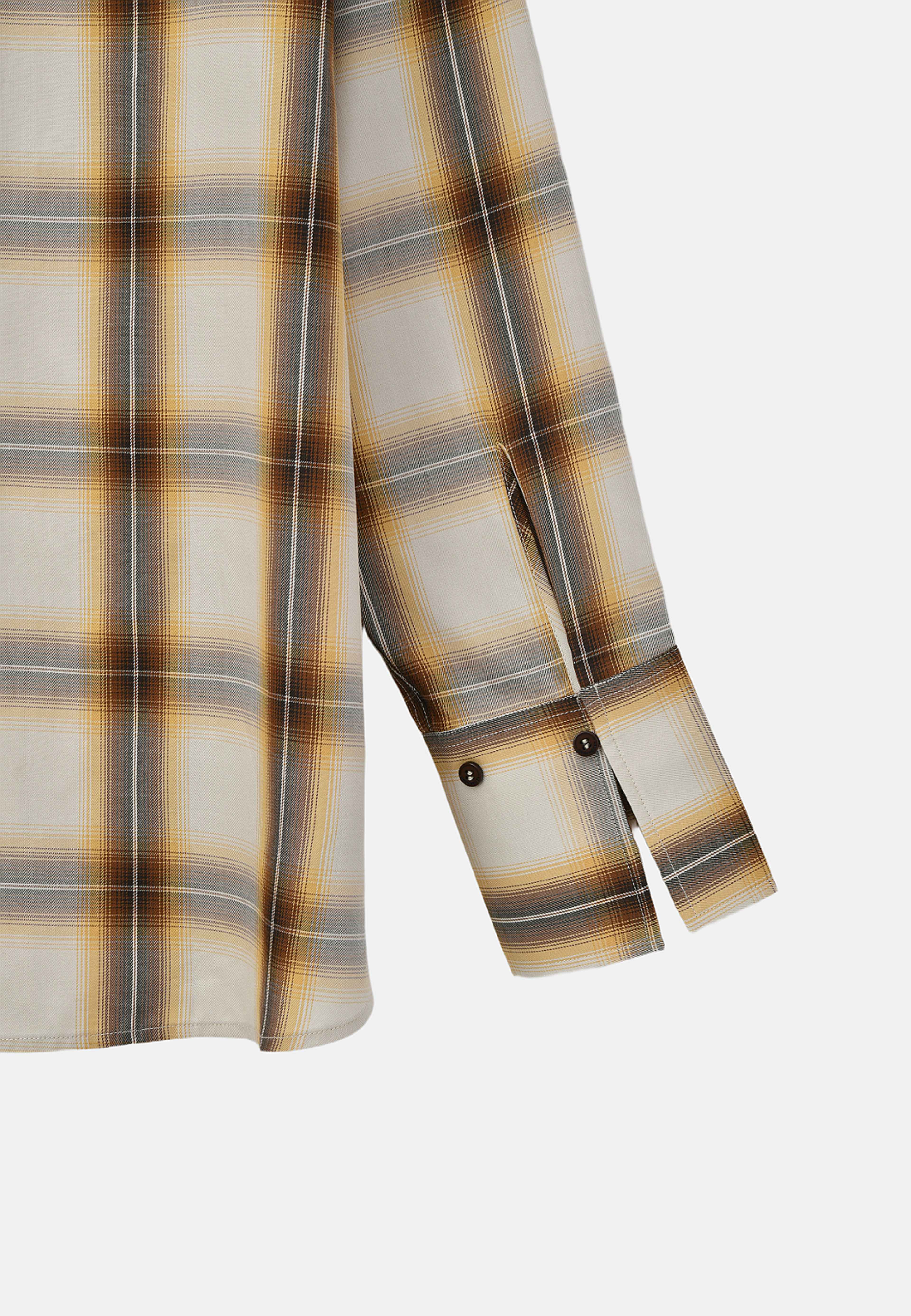 Lyocellskjorta KLEA, från Carin Wester, i färgen Beige Check. Klicka för att öppna bilden i stort format