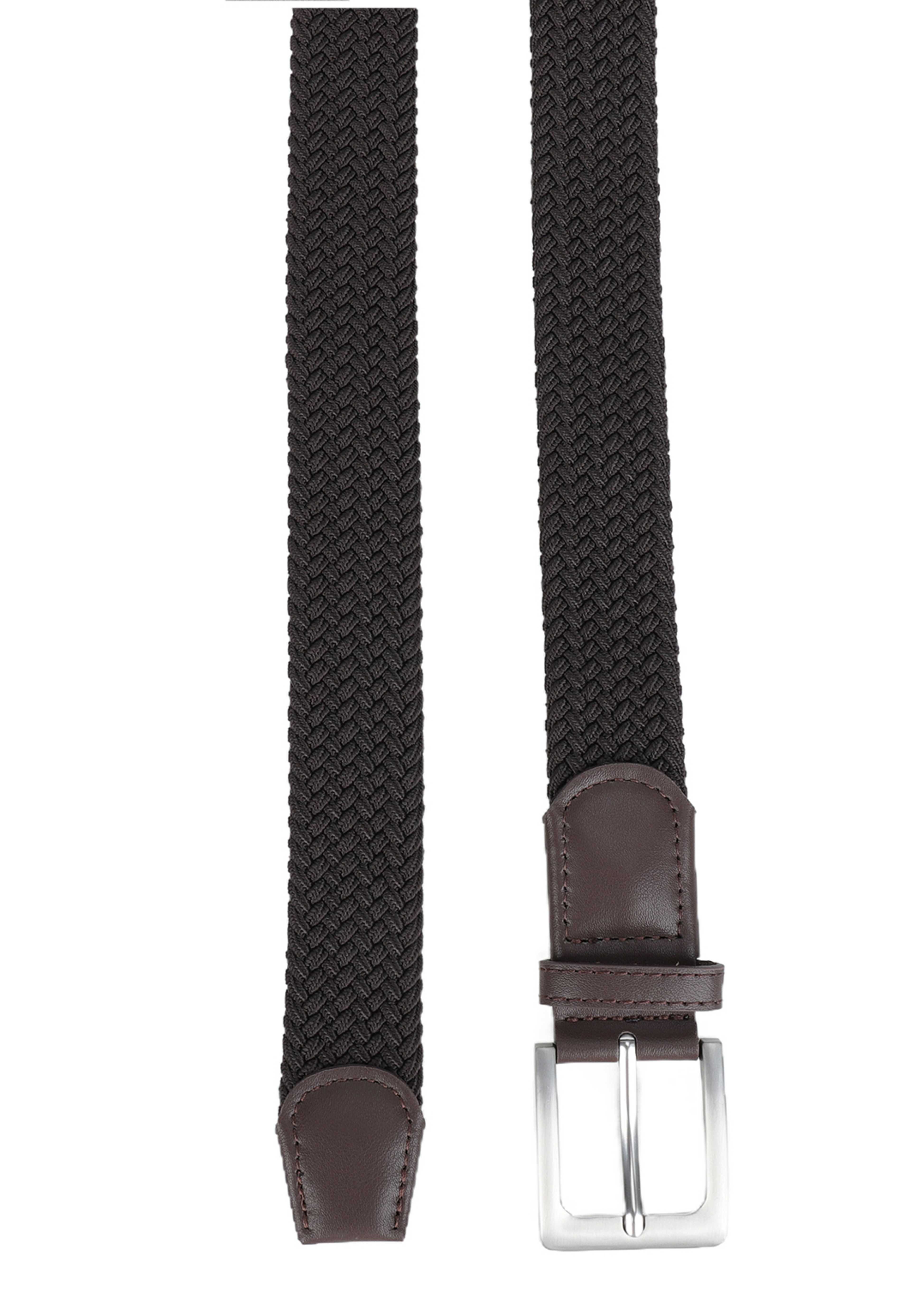 Elastiskt bälte ALVAR, från NORVIE, i färgen Dark Brown. Klicka för att öppna bilden i stort format