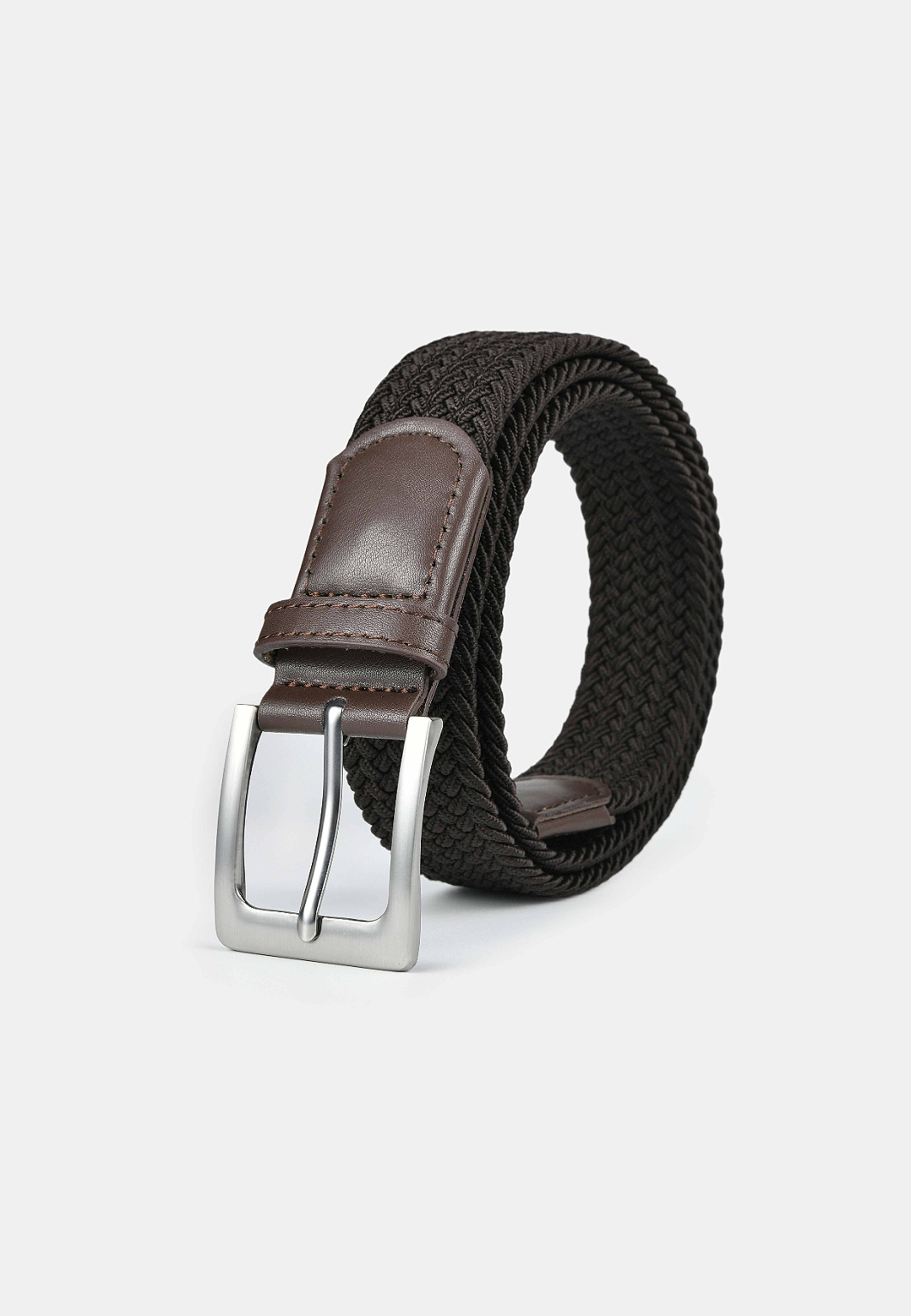 Elastiskt bälte ALVAR, från NORVIE, i färgen Dark Brown. Klicka för att öppna bilden i stort format