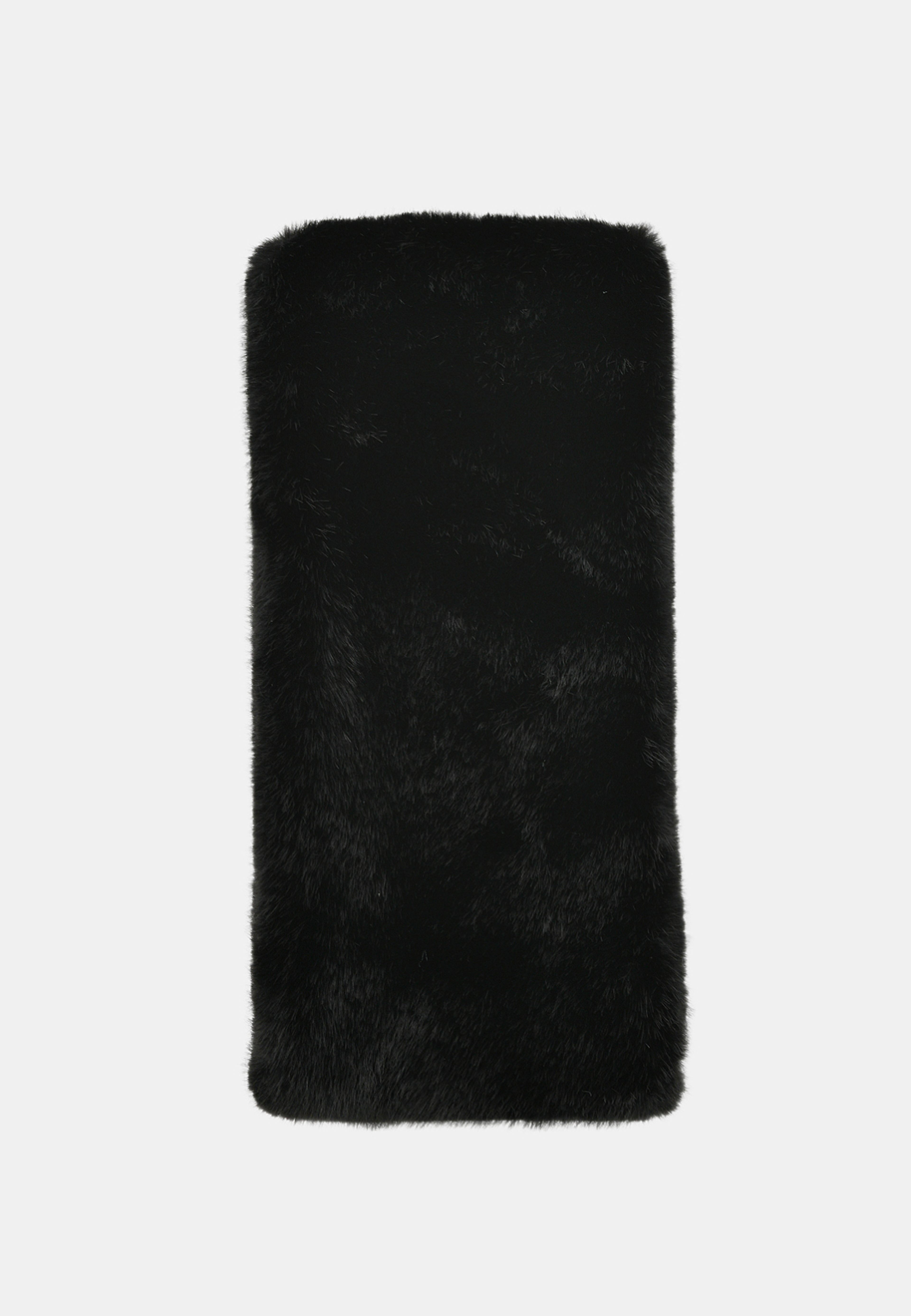 Scarf i fuskpäls AMMI, från Carin Wester, i färgen Black. Klicka för att öppna bilden i stort format
