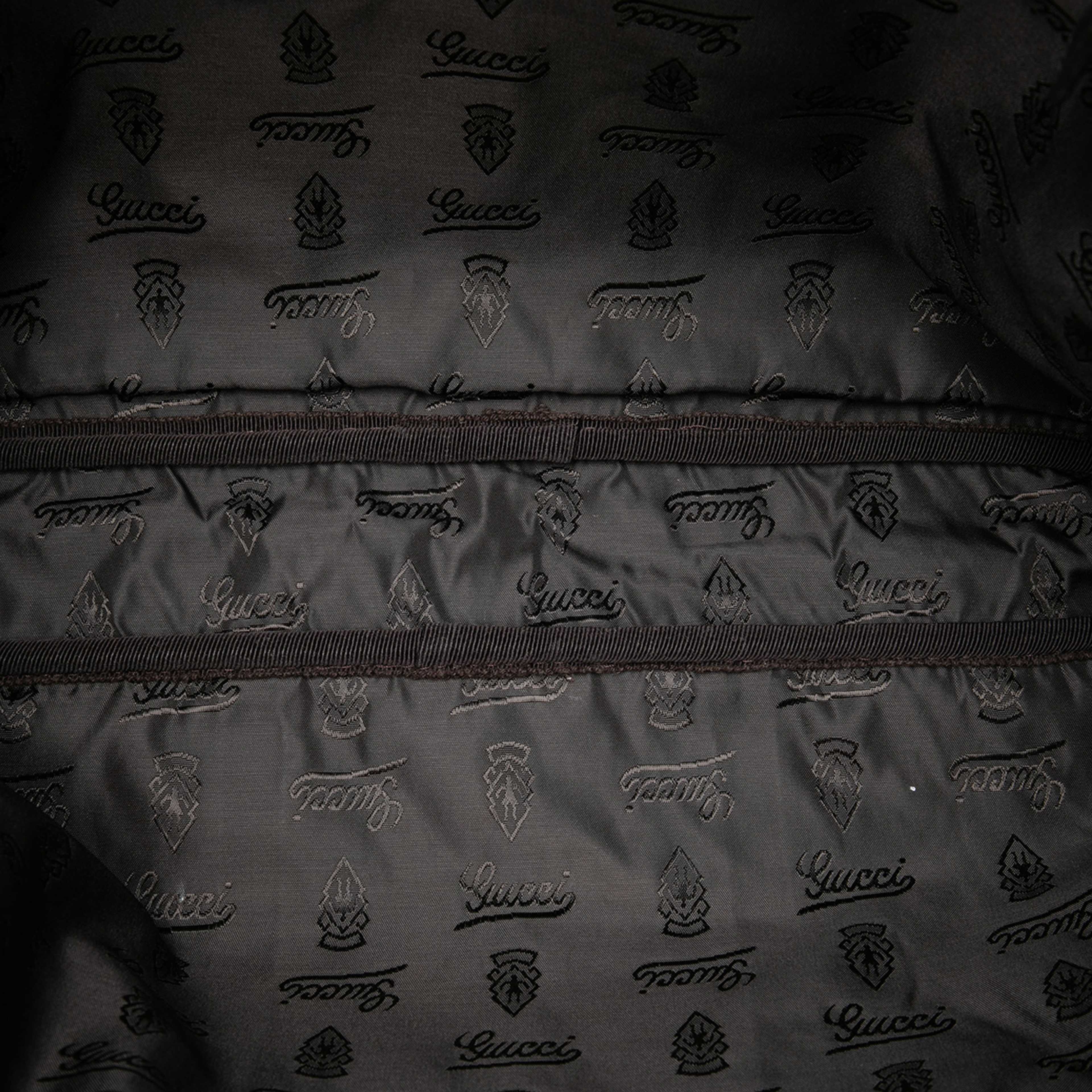 Gucci Guccissima Business Bag, från Luxclusif, i färgen dark brown. Klicka för att öppna bilden i stort format