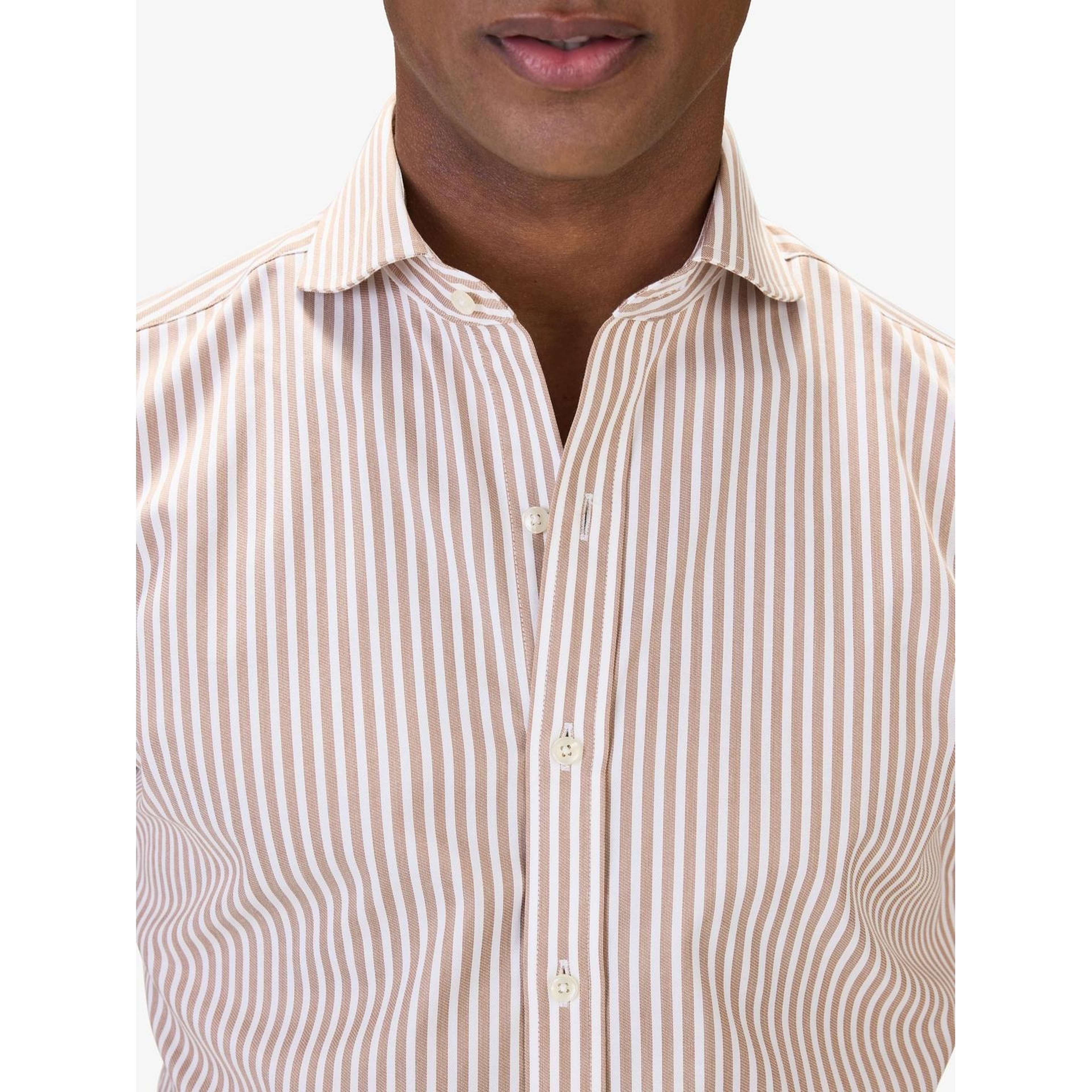Cotton Striped Stretch Shirt (thanos)