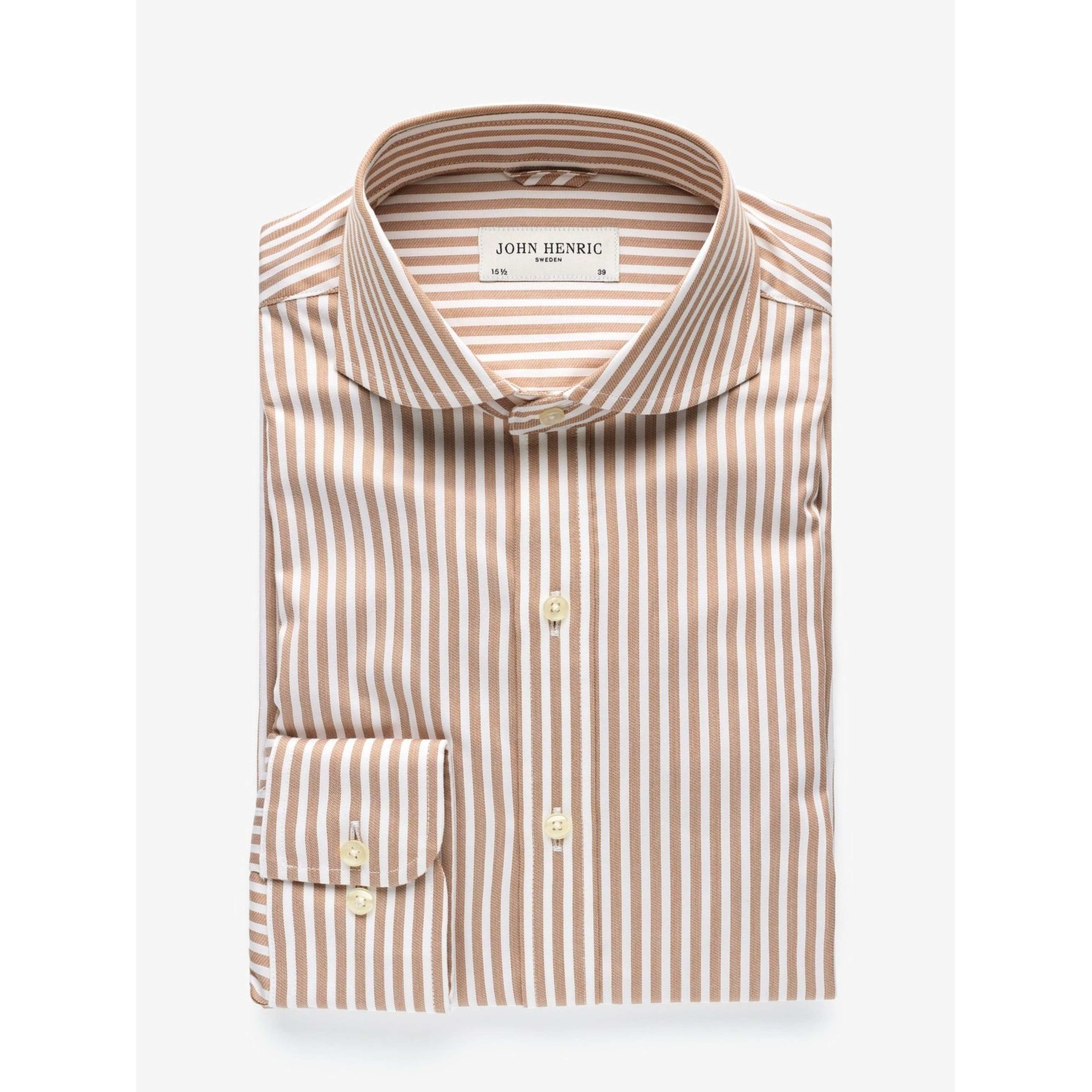 Cotton Striped Stretch Shirt (thanos)