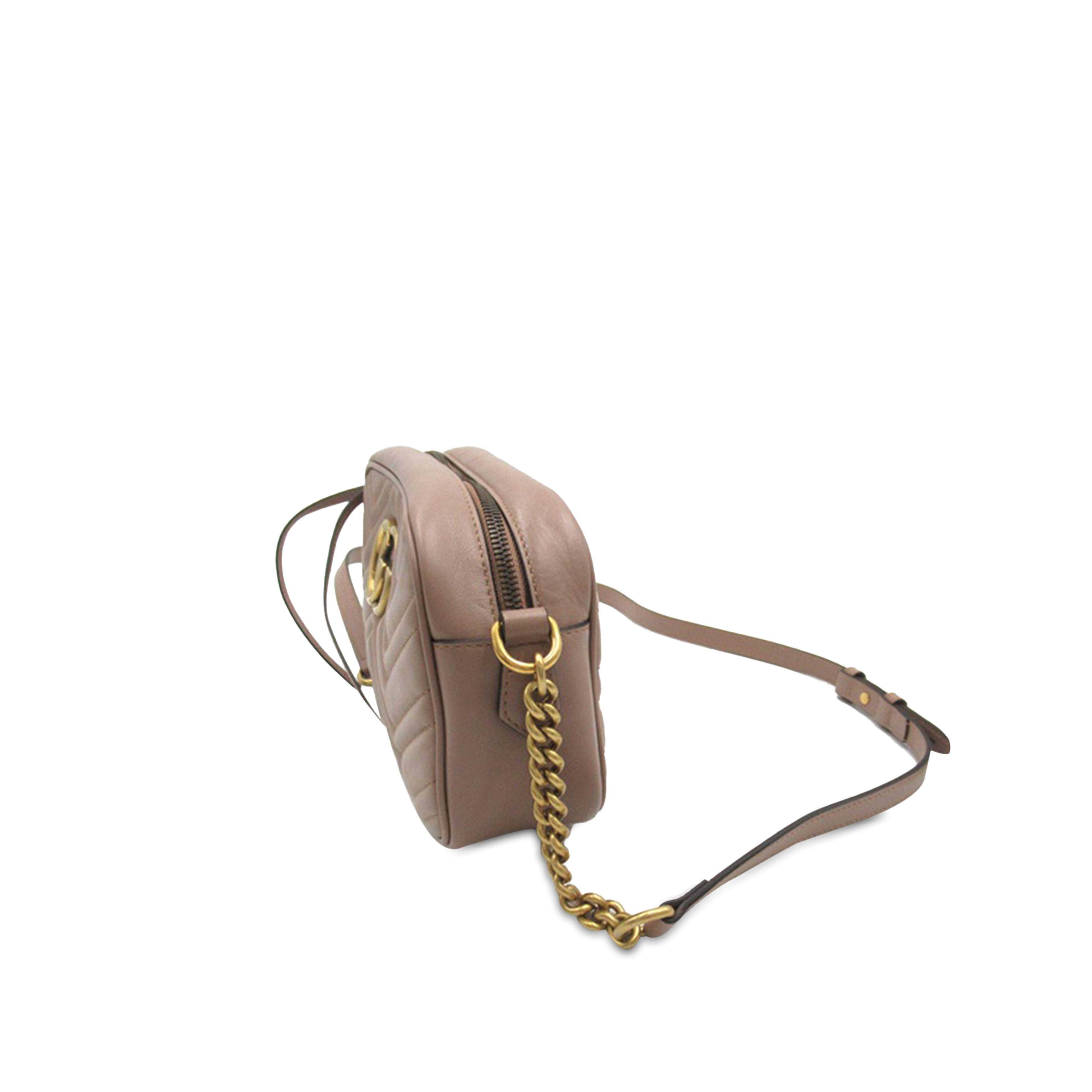 Gucci Small Gg Marmont Matelasse Crossbody