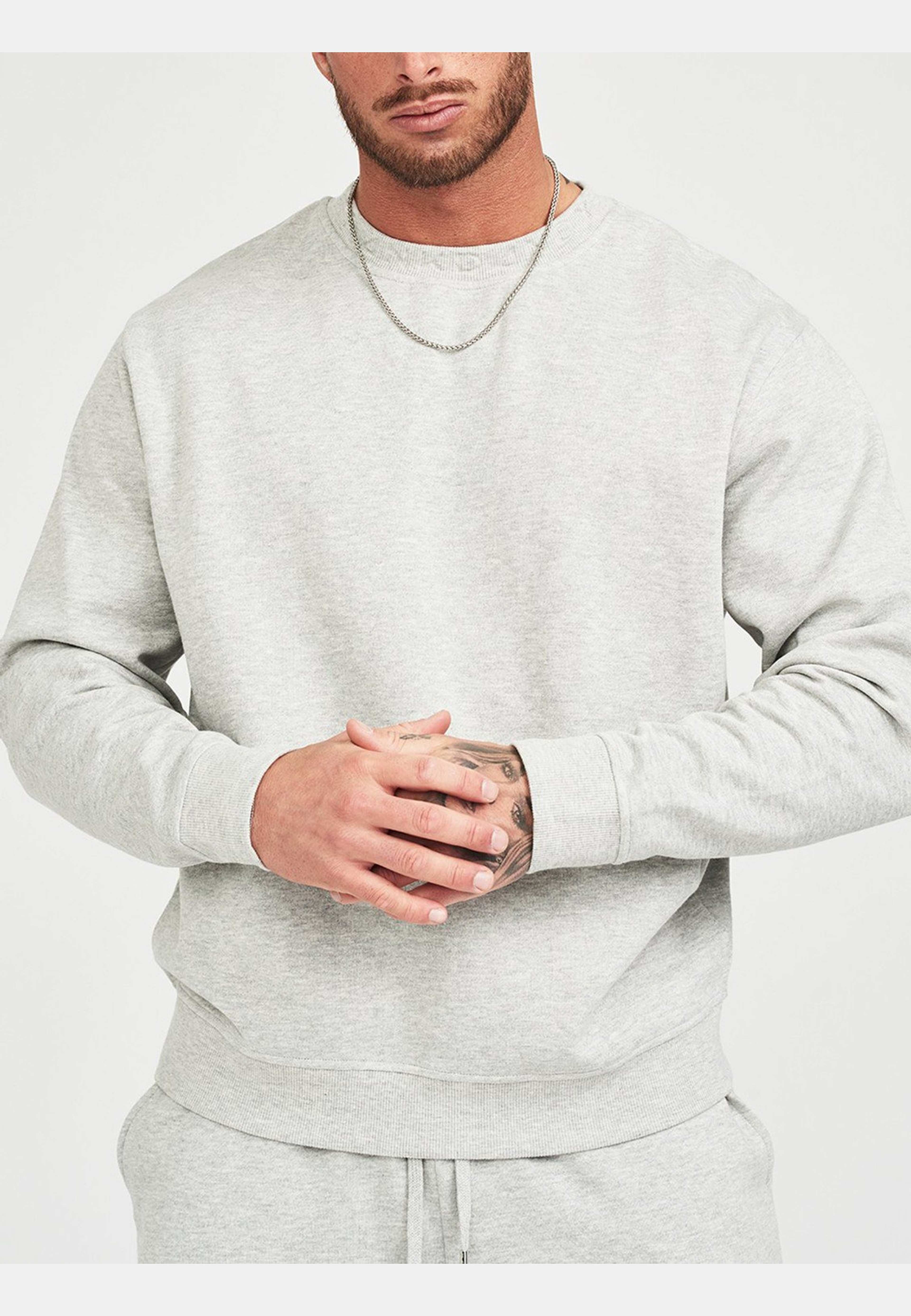Men's Sweatshirt, från Frank Dandy, i färgen light grey. Klicka för att öppna bilden i stort format