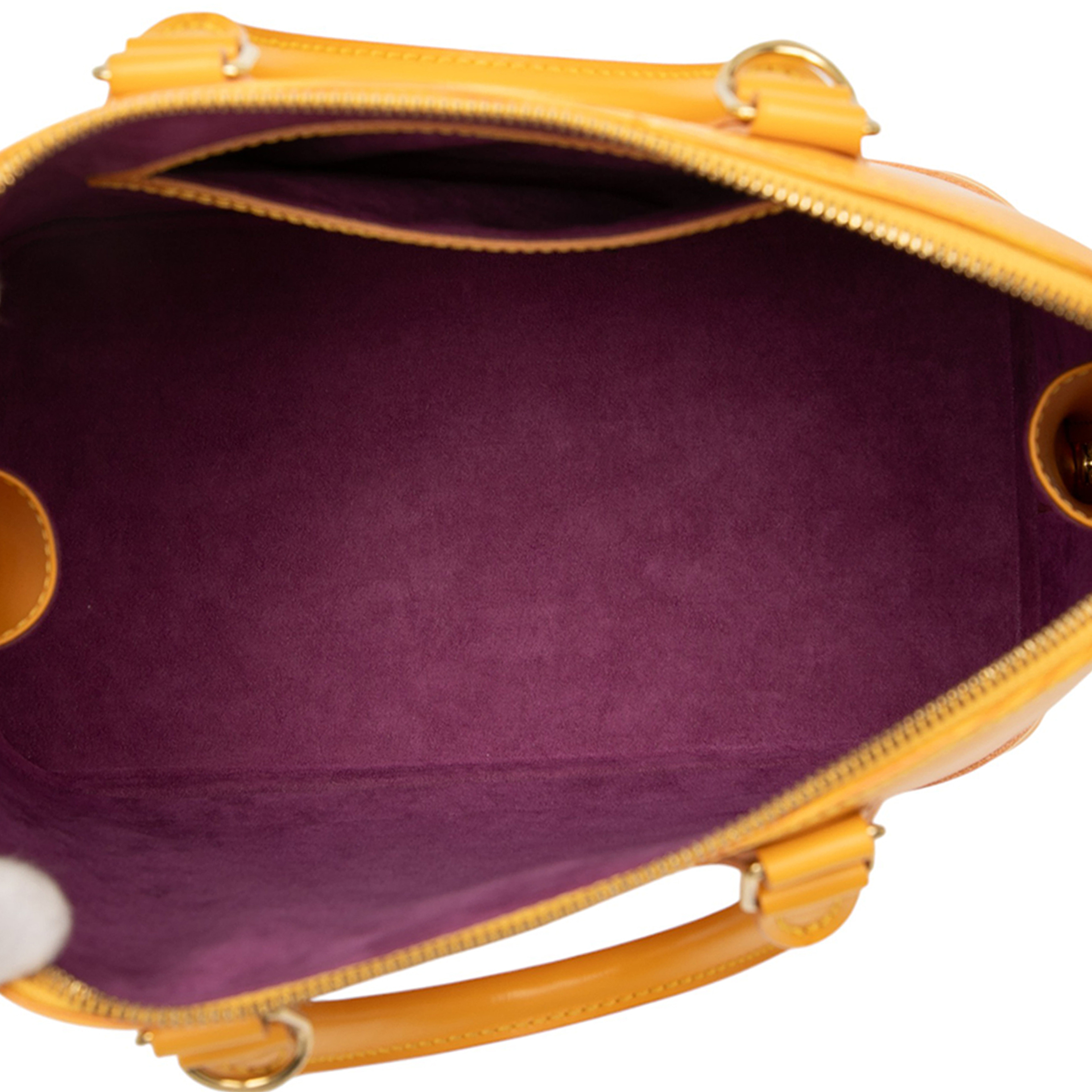 Louis Vuitton Epi Alma Pm, från Luxclusif, i färgen yellow. Klicka för att öppna bilden i stort format