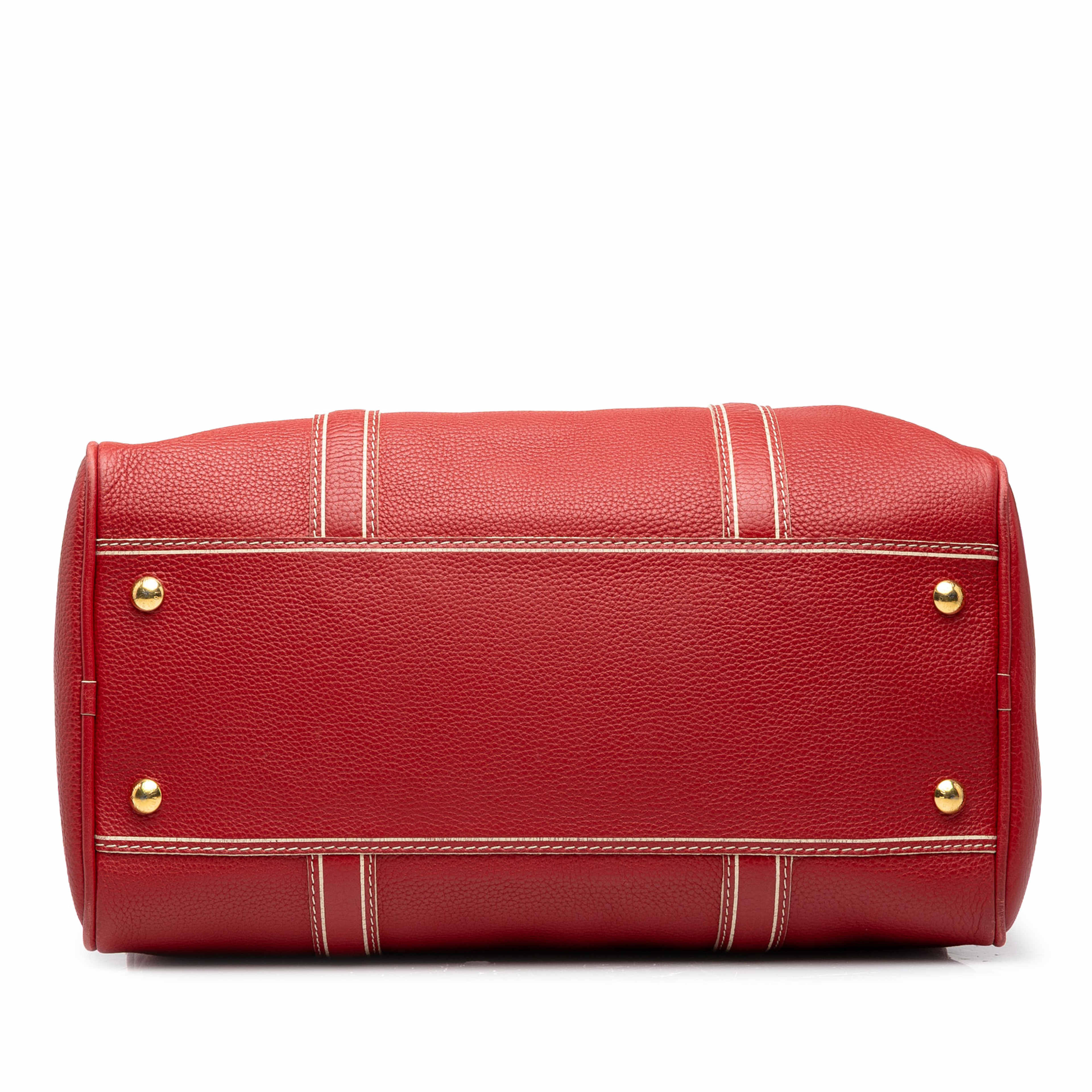 Louis Vuitton Tobago Carryall, från Luxclusif, i färgen röd. Klicka för att öppna bilden i stort format