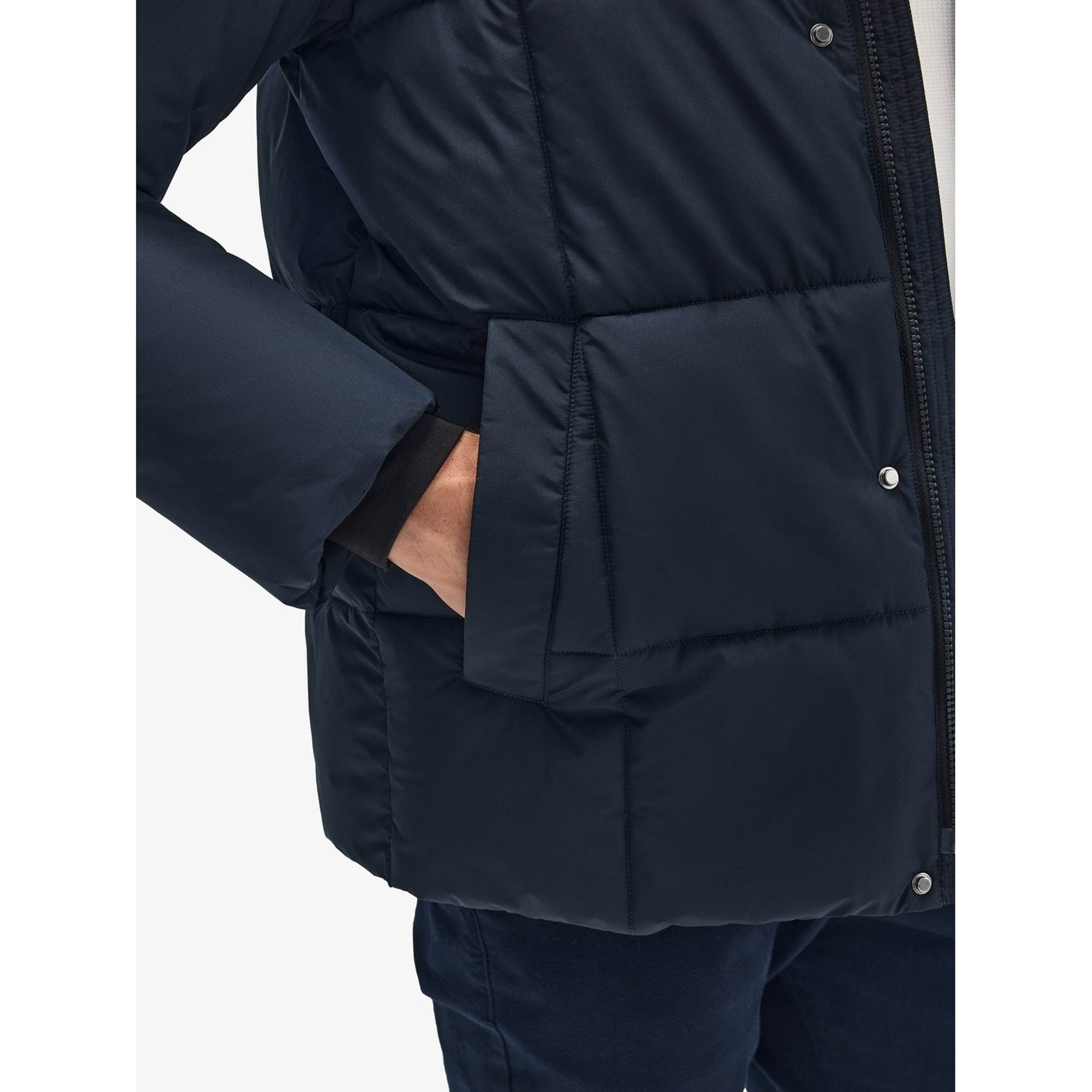 Navy Blue Puffer Jacket Tavira