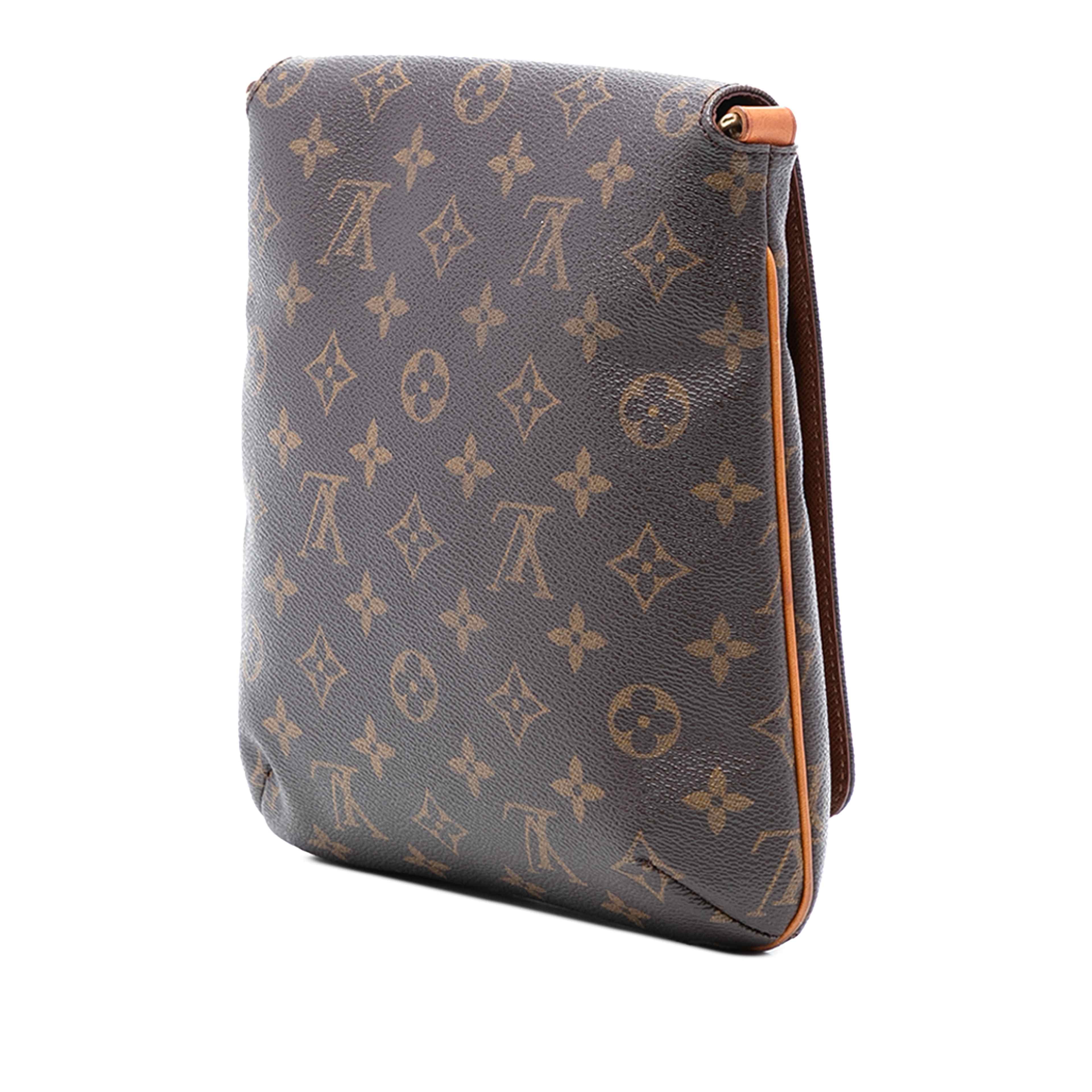 Louis Vuitton Monogram Musette Salsa Pm Short Strap, från Luxclusif, i färgen brown. Klicka för att öppna bilden i stort format