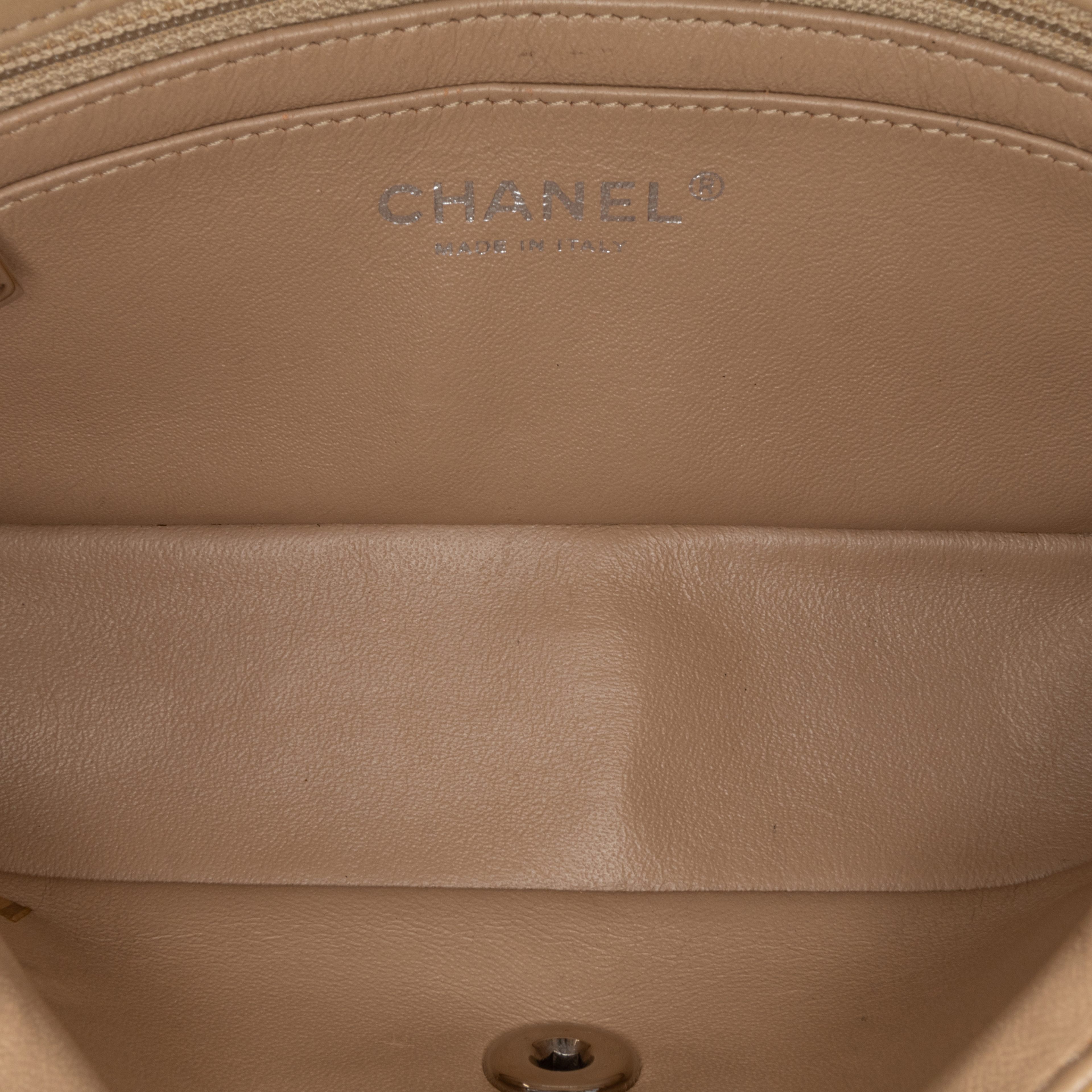 Chanel Mini Rectangular Classic Patent Single Flap