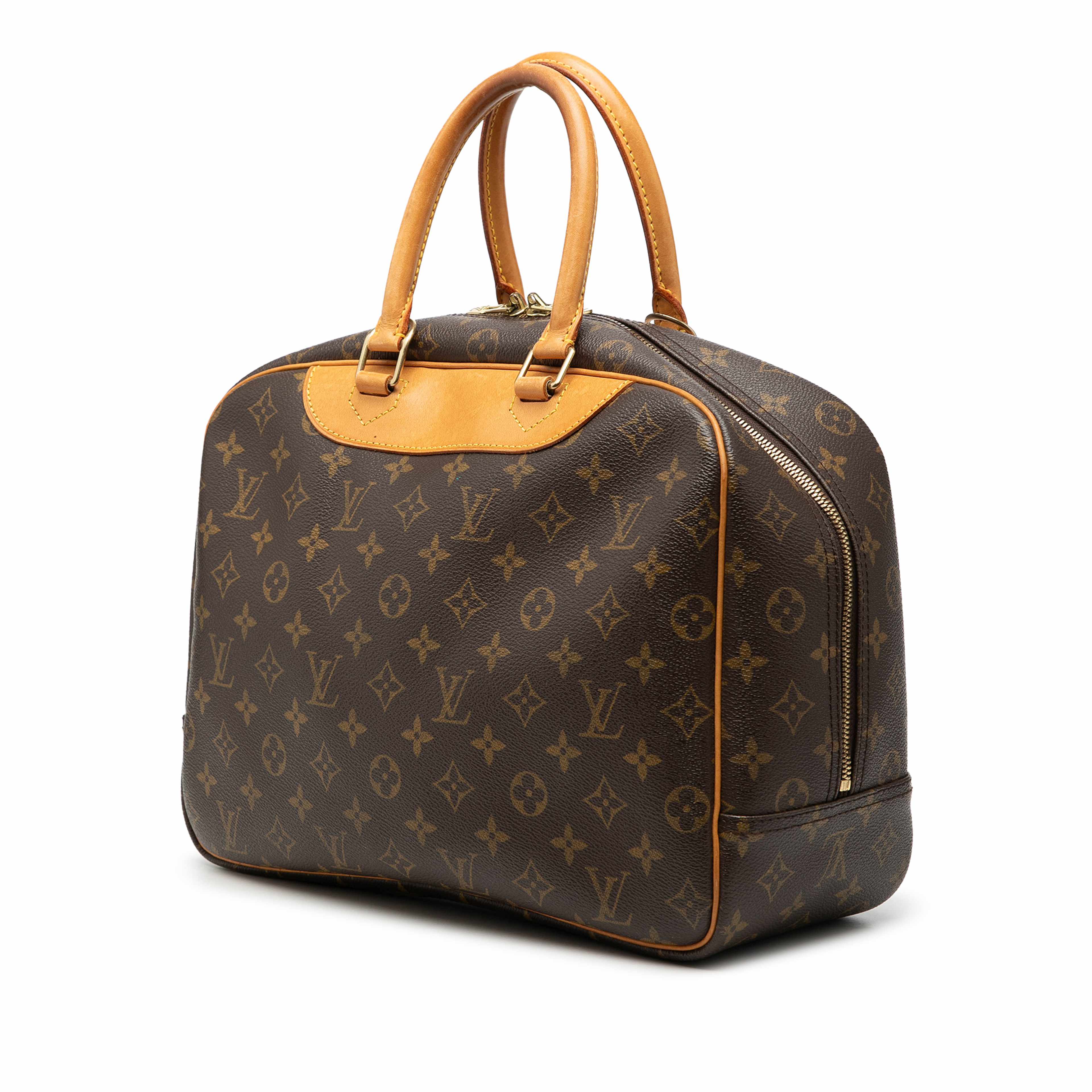 Louis Vuitton Monogram Deauville, från Luxclusif, i färgen brown. Klicka för att öppna bilden i stort format