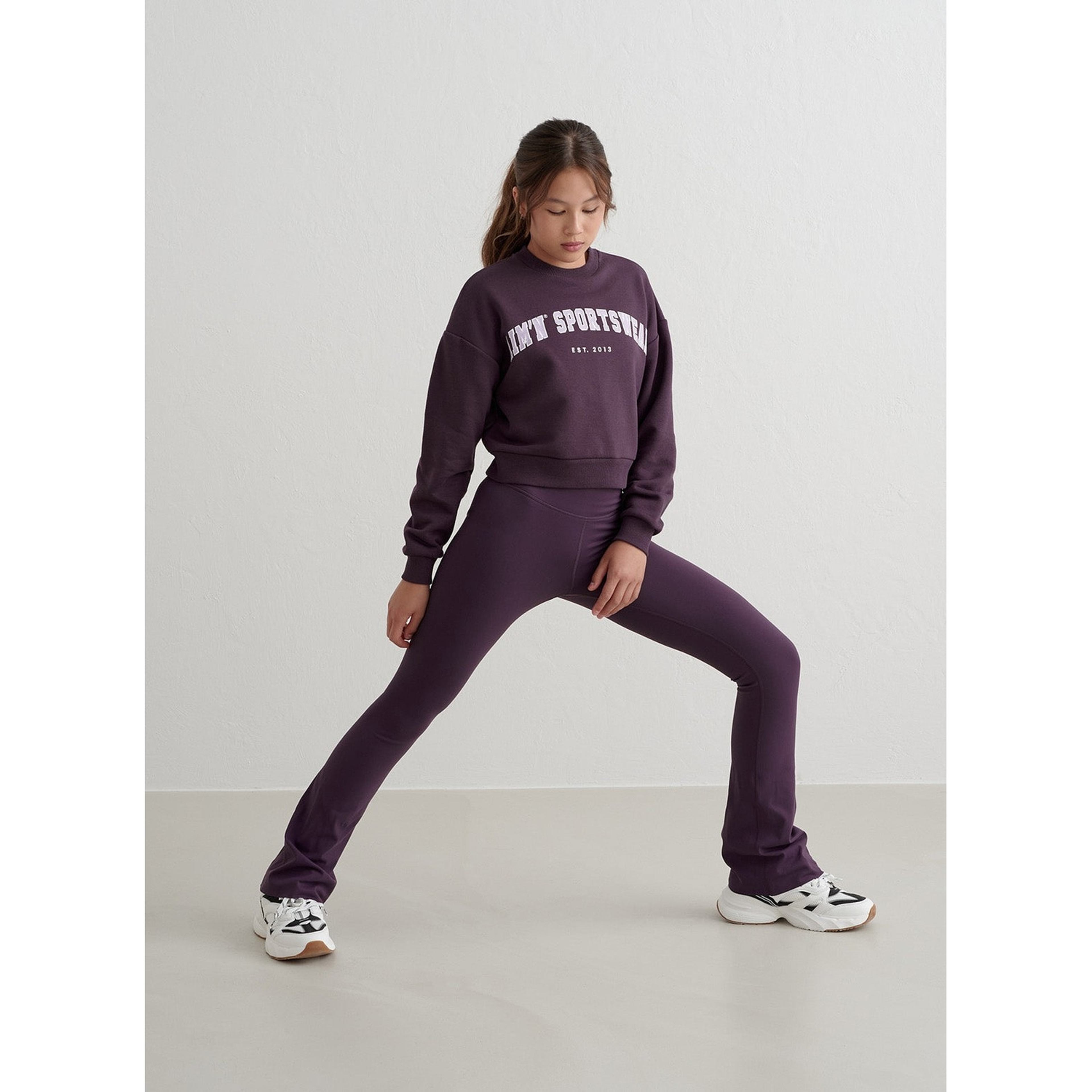 Midnight Plum Young Varsity Sweatshirt