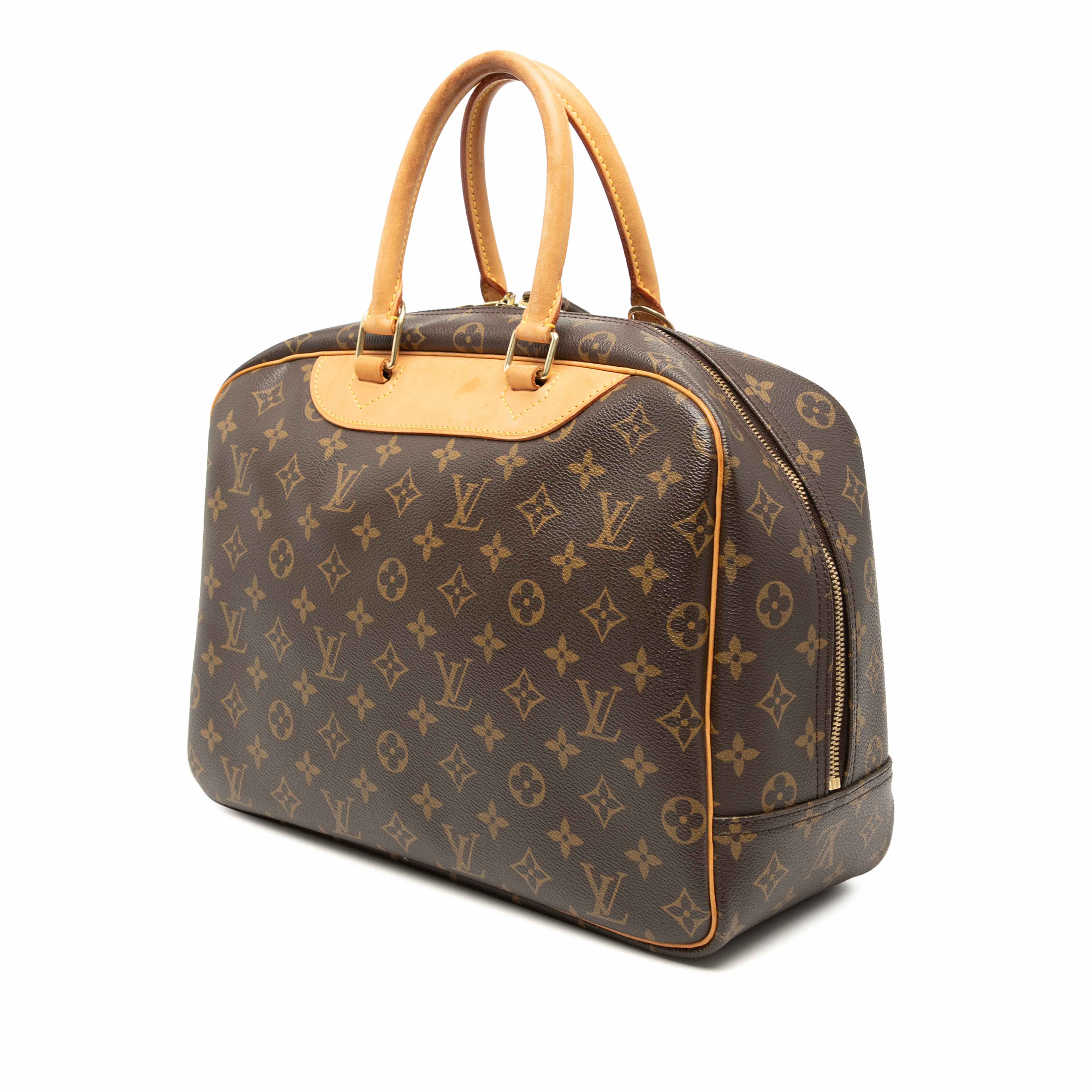 Louis Vuitton Monogram Deauville, från Luxclusif, i färgen brown. Klicka för att öppna bilden i stort format