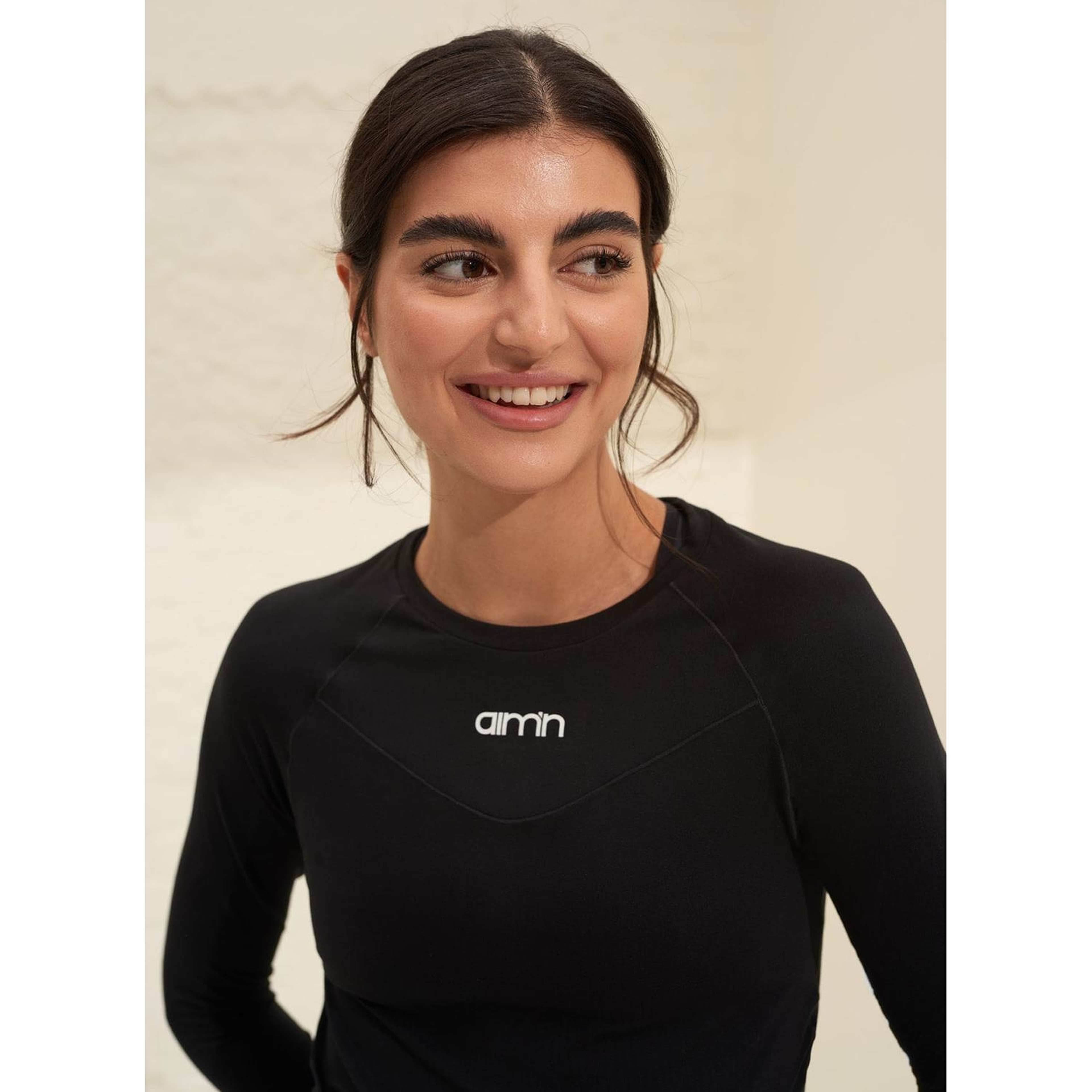 Black Soft Basic Long Sleeve