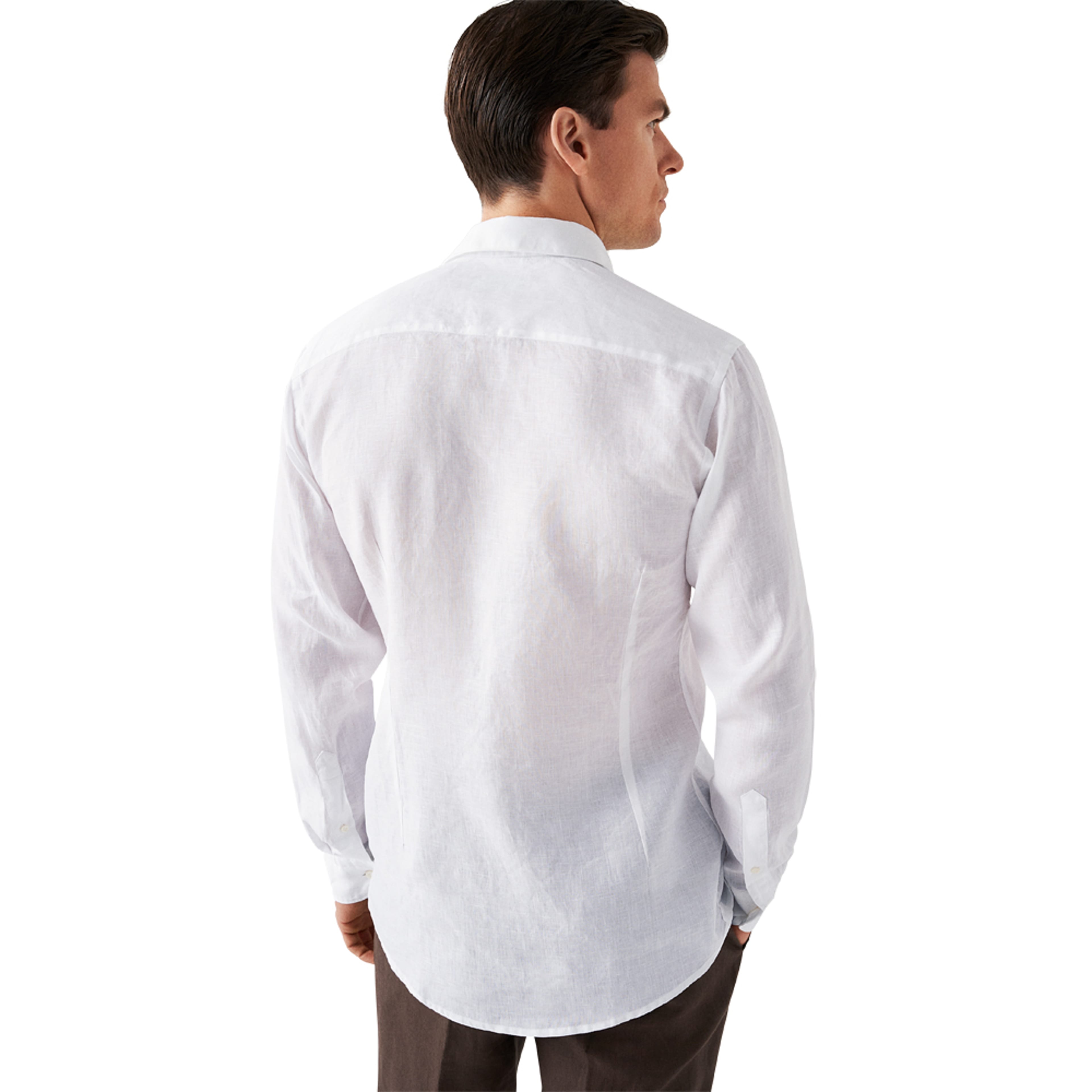 Slim Fit Linneskjorta