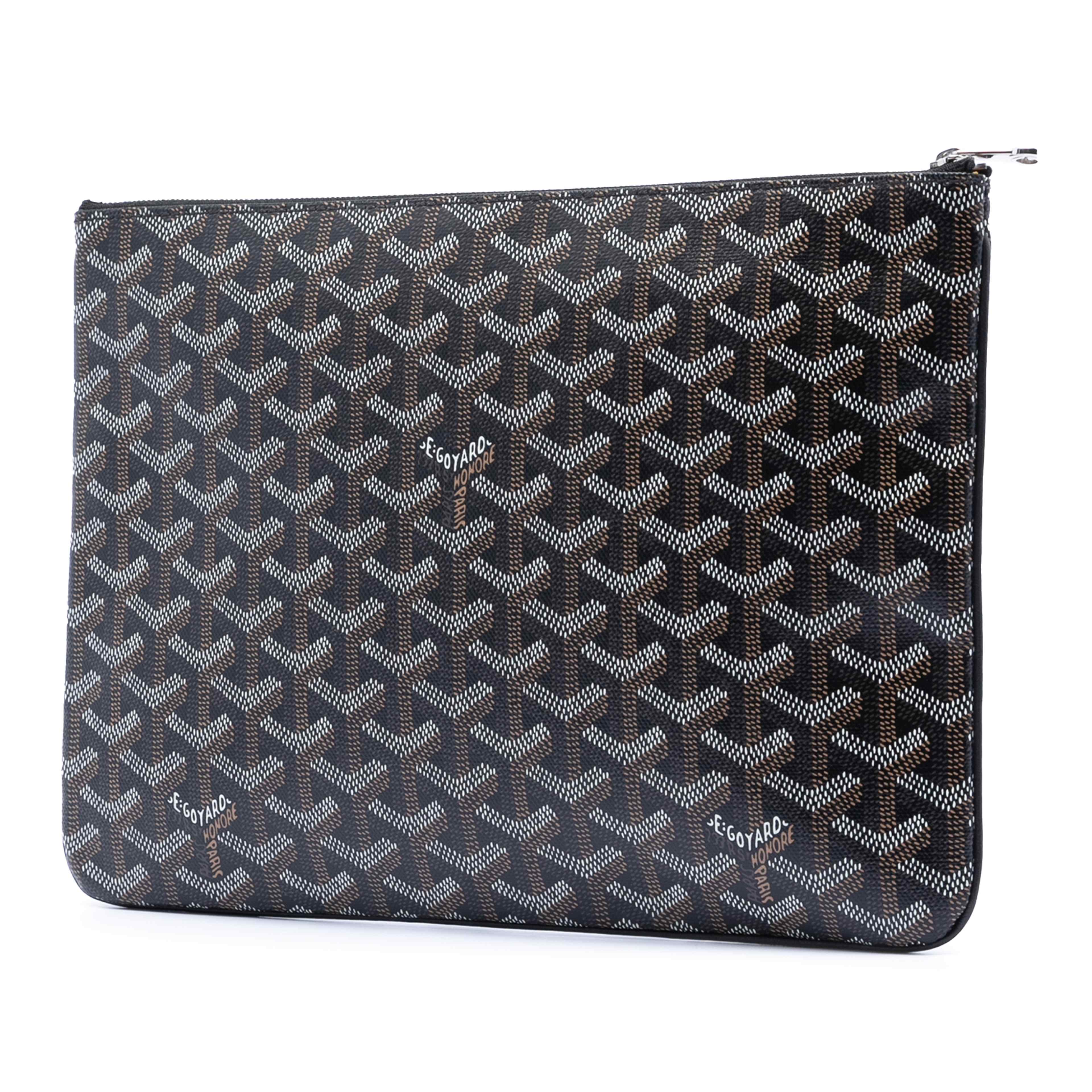 Goyard Goyardine Senat Mm, från Luxclusif, i färgen black. Klicka för att öppna bilden i stort format