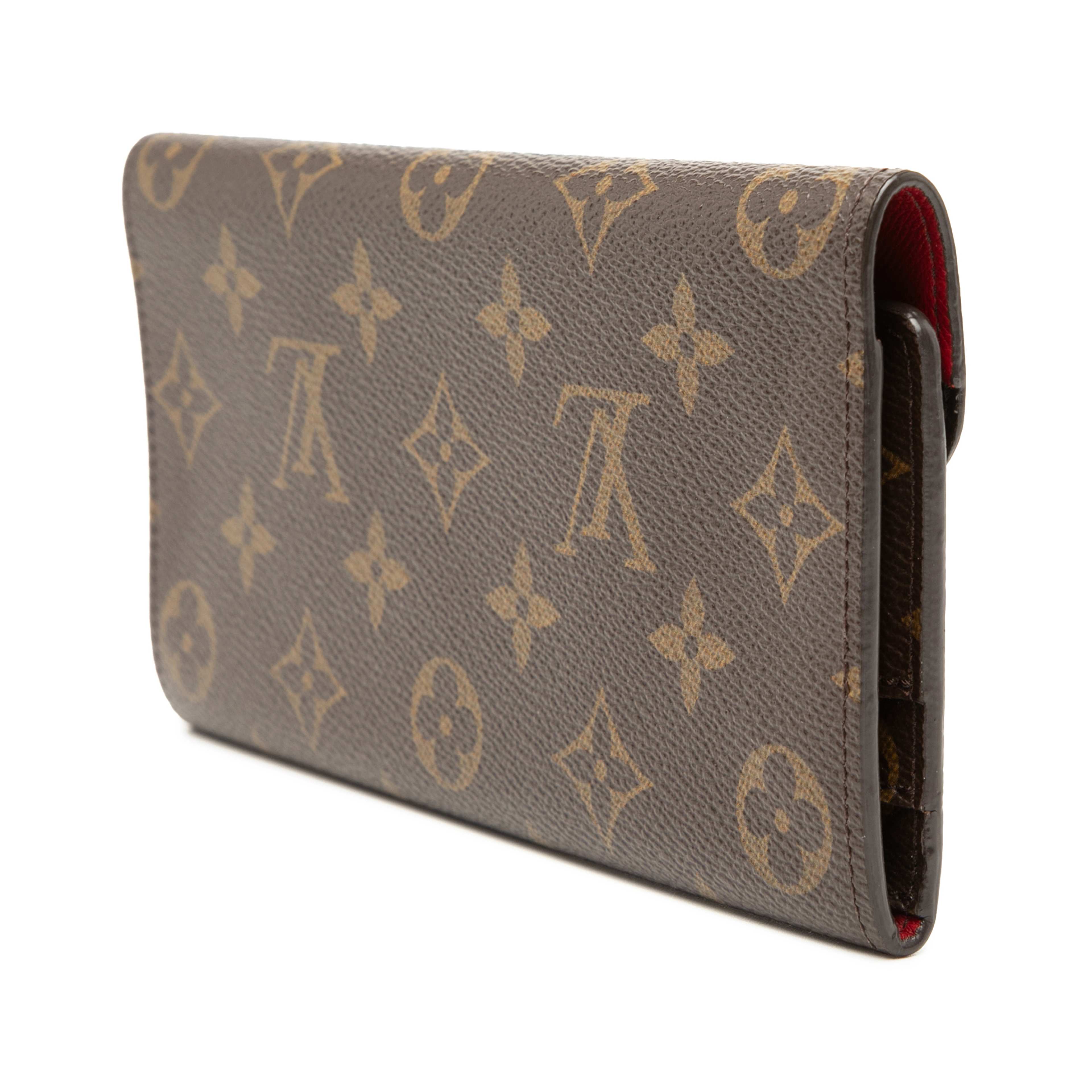 Louis Vuitton Monogram Josephine Long Wallet, från Luxclusif, i färgen brown. Klicka för att öppna bilden i stort format