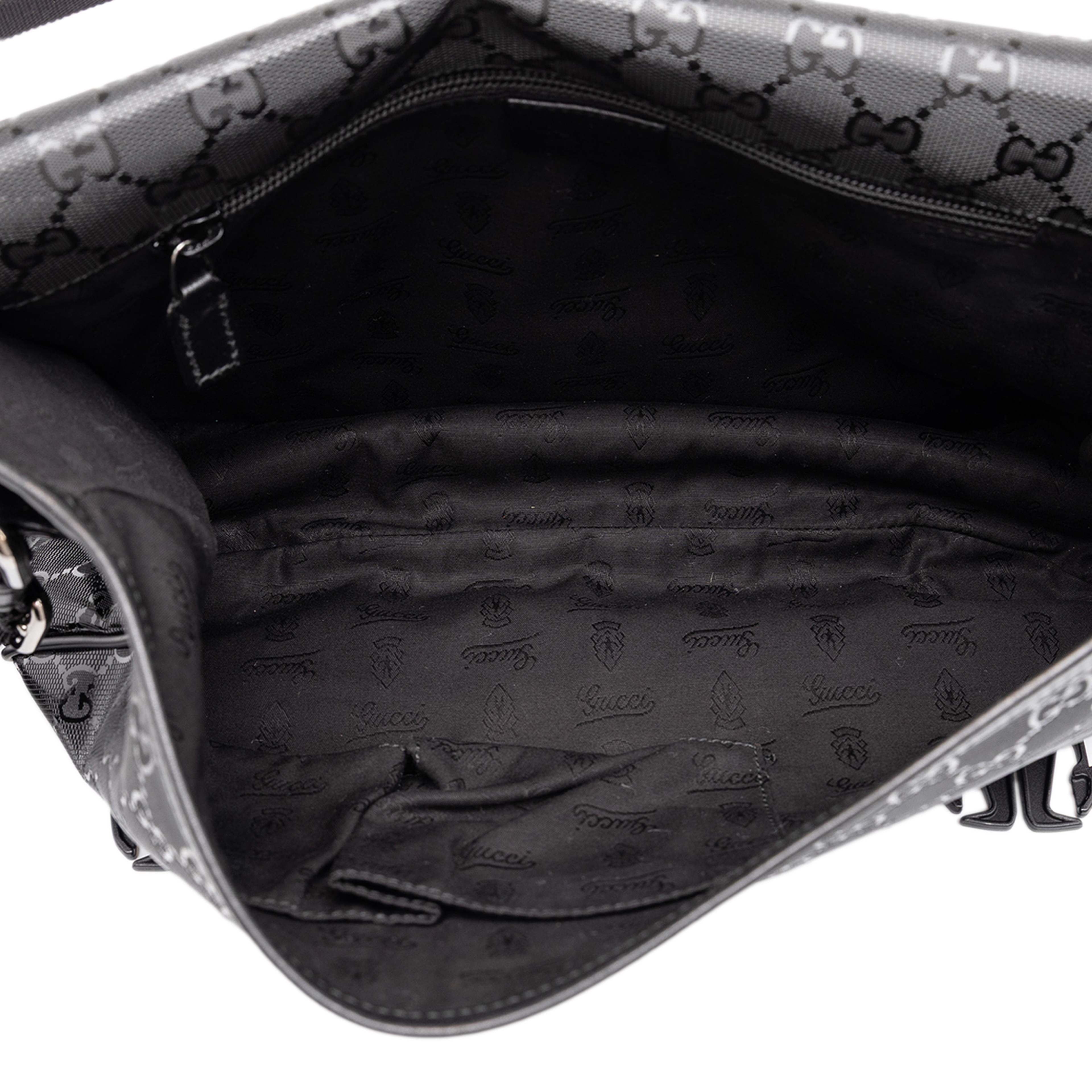 Gucci Gg Imprime Crossbody, från Luxclusif, i färgen svart. Klicka för att öppna bilden i stort format