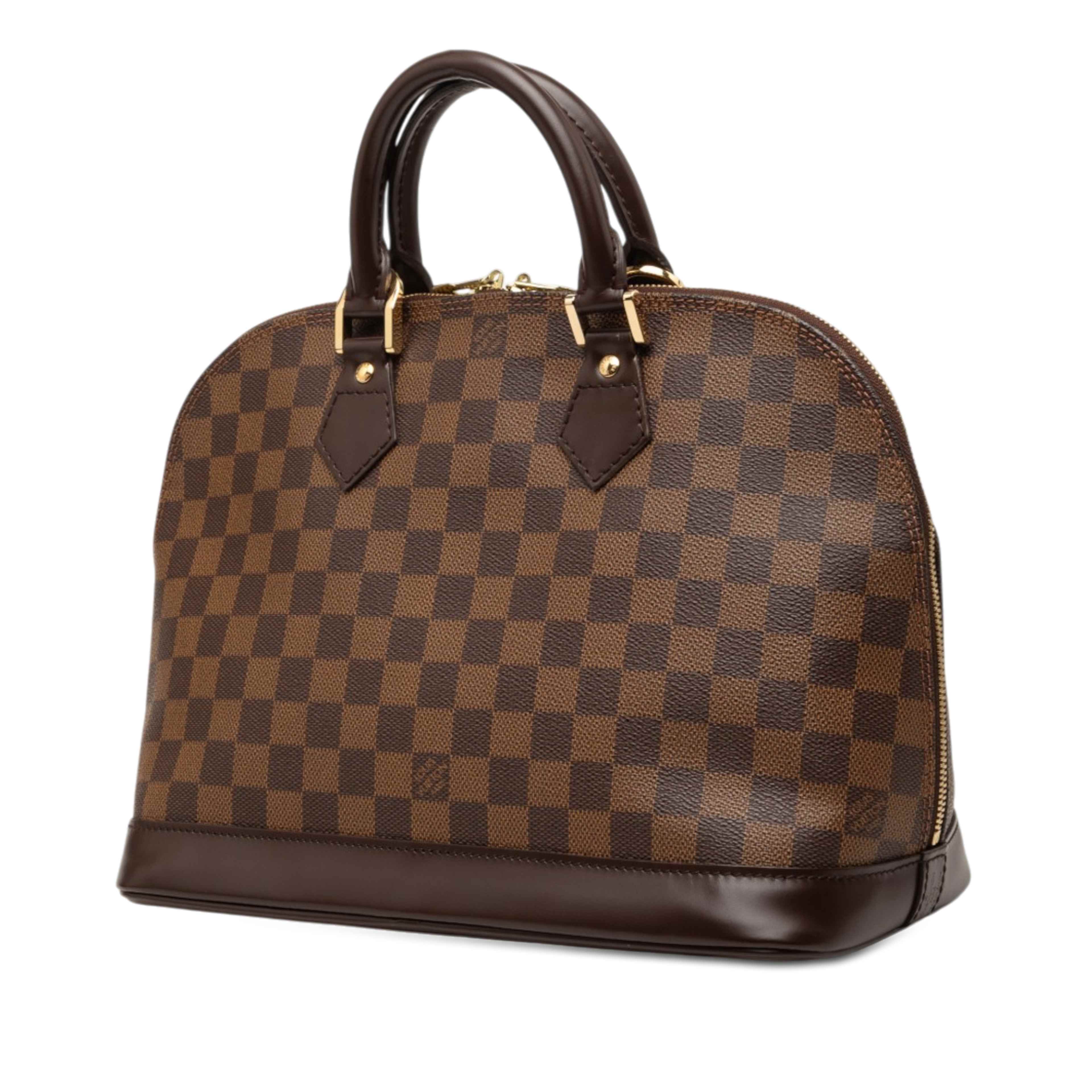 Louis Vuitton Damier Ebene Alma Mm, från Luxclusif, i färgen brun. Klicka för att öppna bilden i stort format