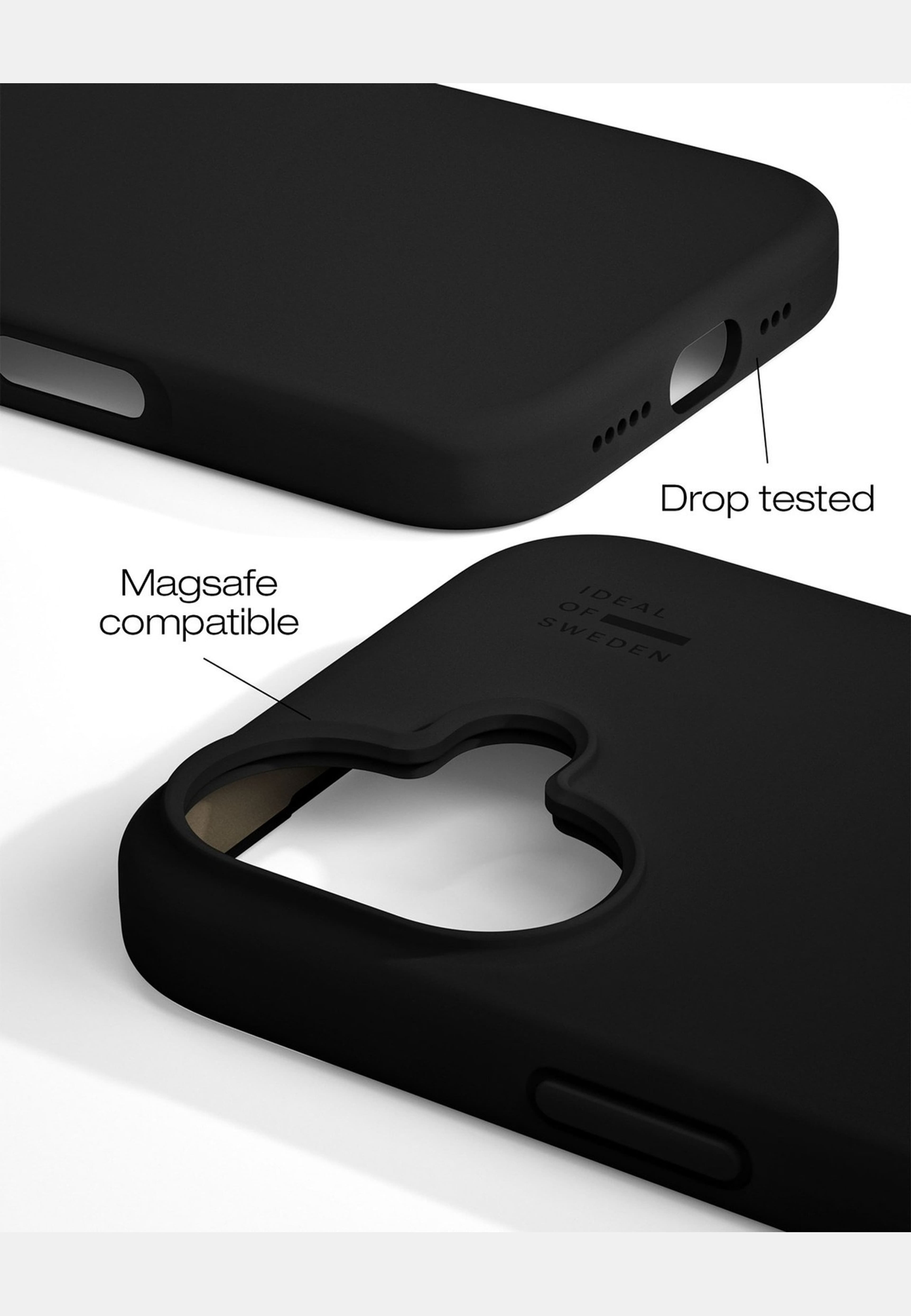 Silicone Case Iphone, från Ideal Of Sweden, i färgen black. Klicka för att öppna bilden i stort format