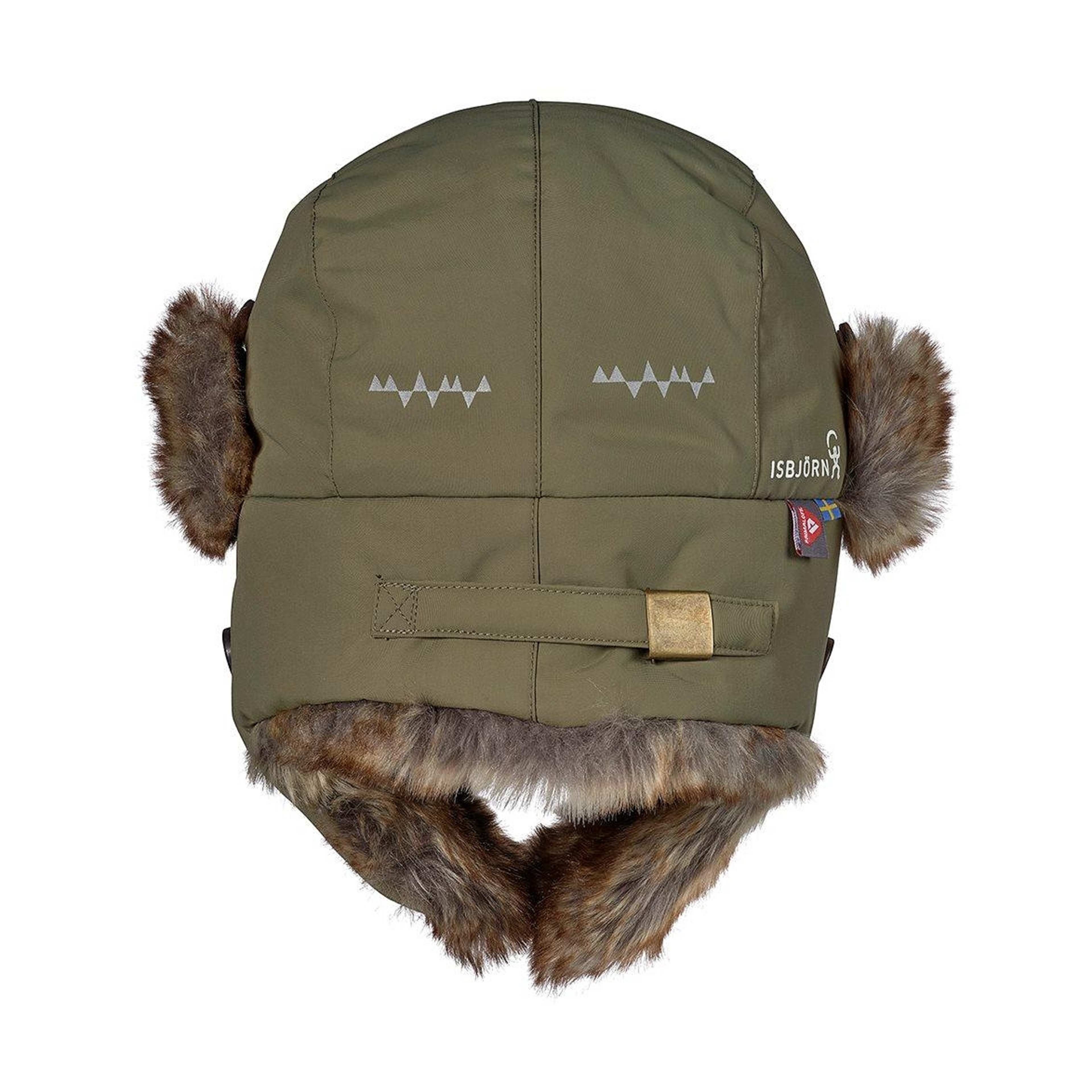 Isbjörn Squirrel Vintermössa, från ISBJÖRN of Sweden, i färgen moss. Klicka för att öppna bilden i stort format