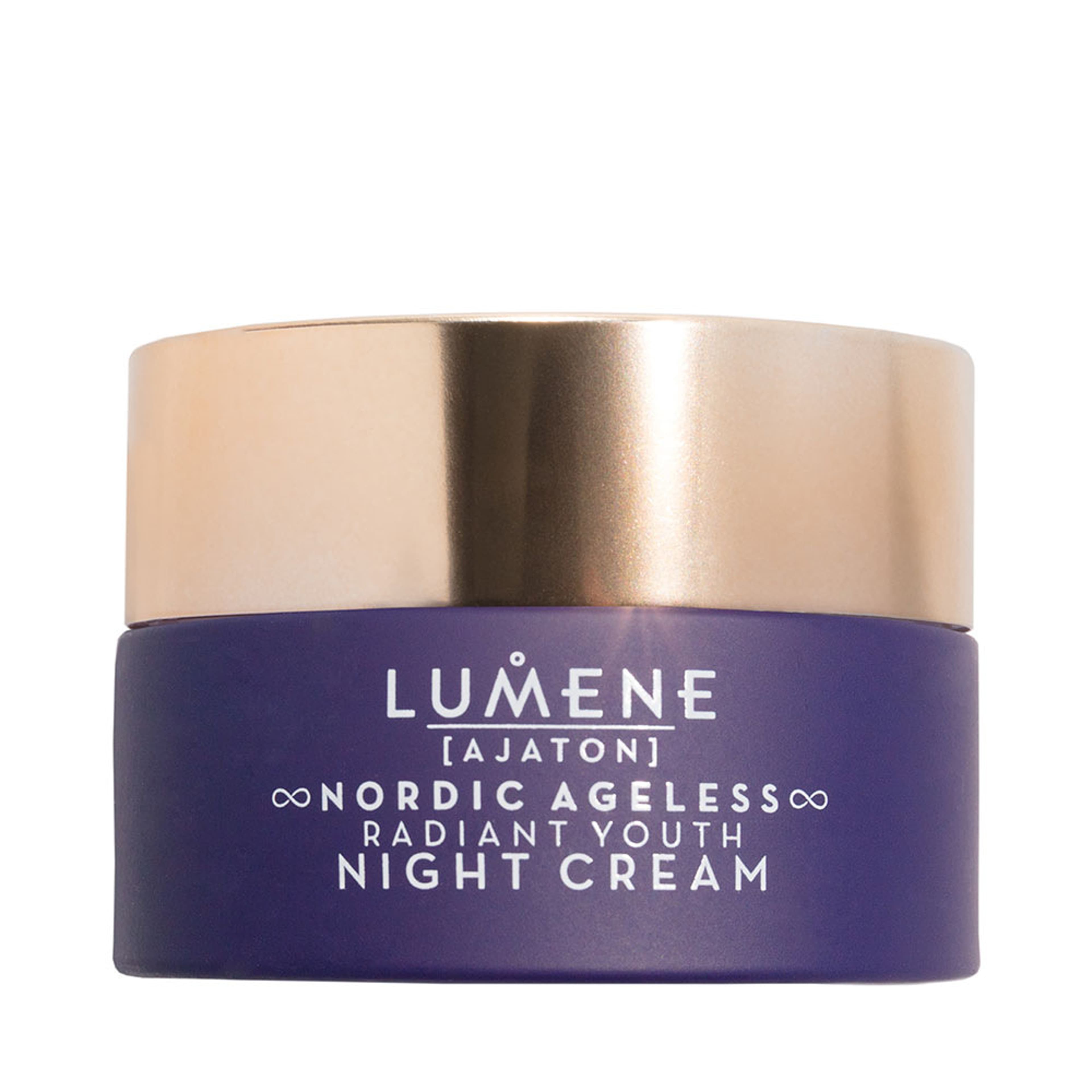 Ajaton NORDIC AGELESS Radiant Youth Night Cream, från Lumene, i färgen 50 Ml. Klicka för att öppna bilden i stort format