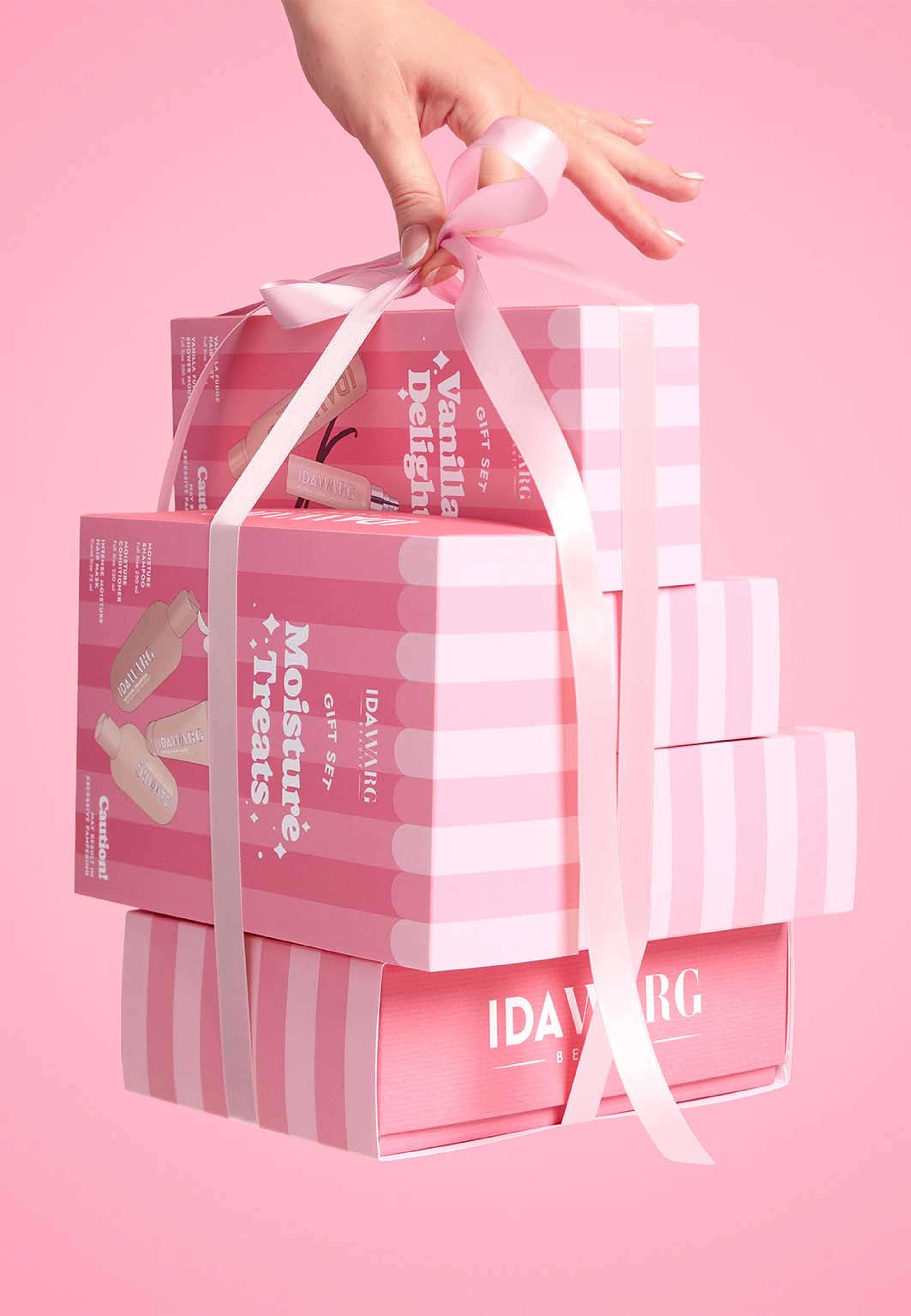 Moisture Treats Haircare Set, från IDA WARG. Klicka för att öppna bilden i stort format
