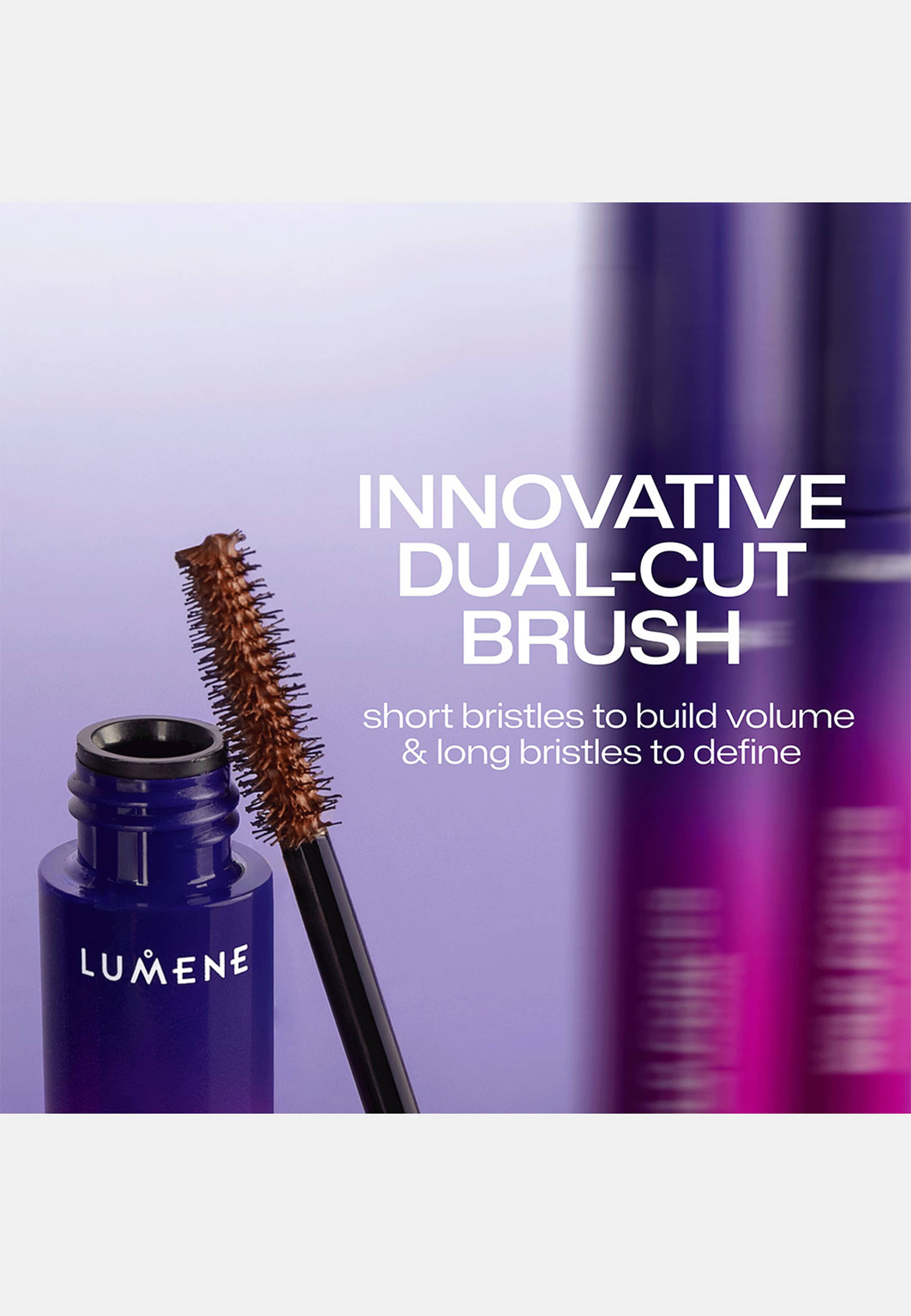 Wild Forces Volume Mascara, från Lumene, i färgen Brown. Klicka för att öppna bilden i stort format