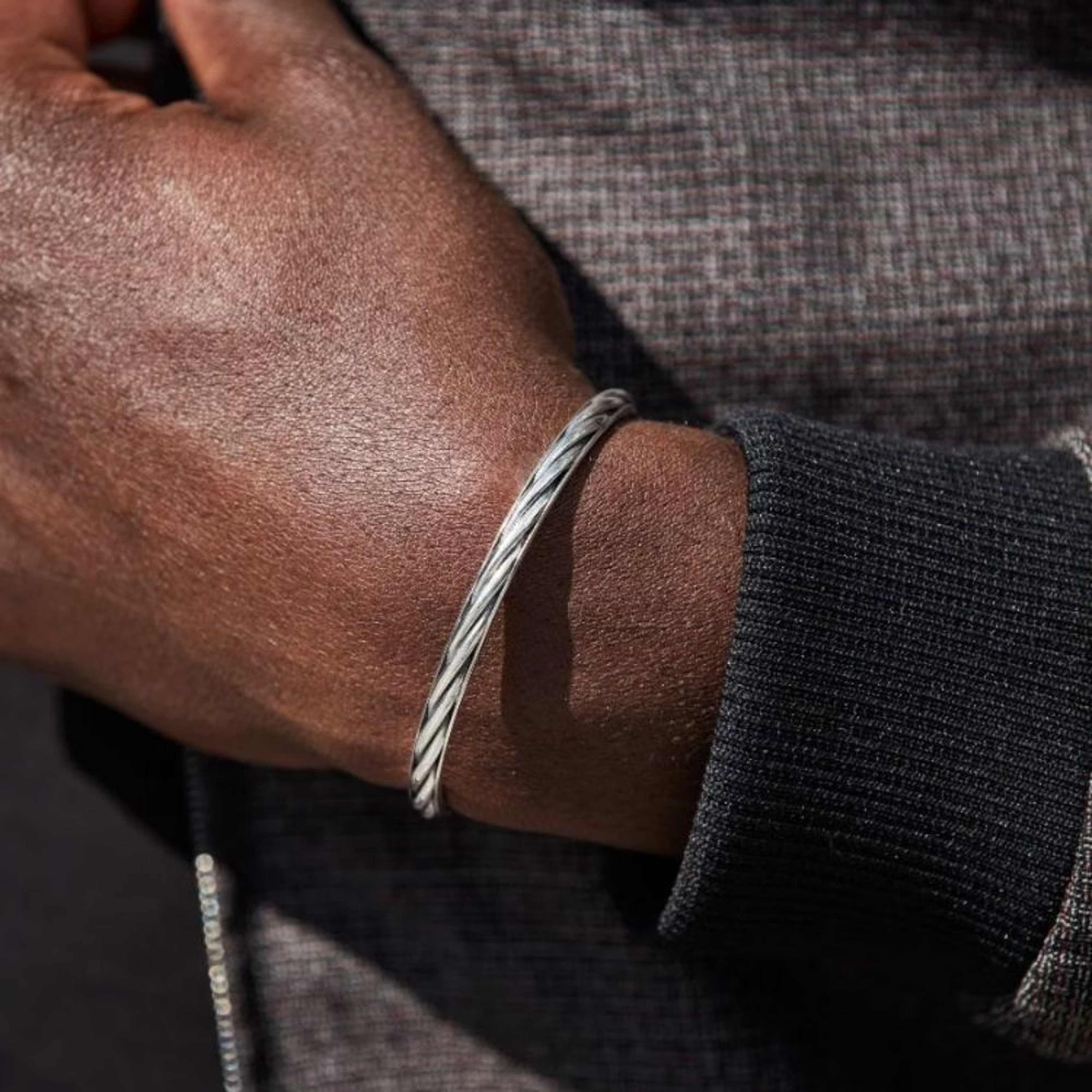 Silverarmband | Stelt | Flätat | Nobel By Billgren