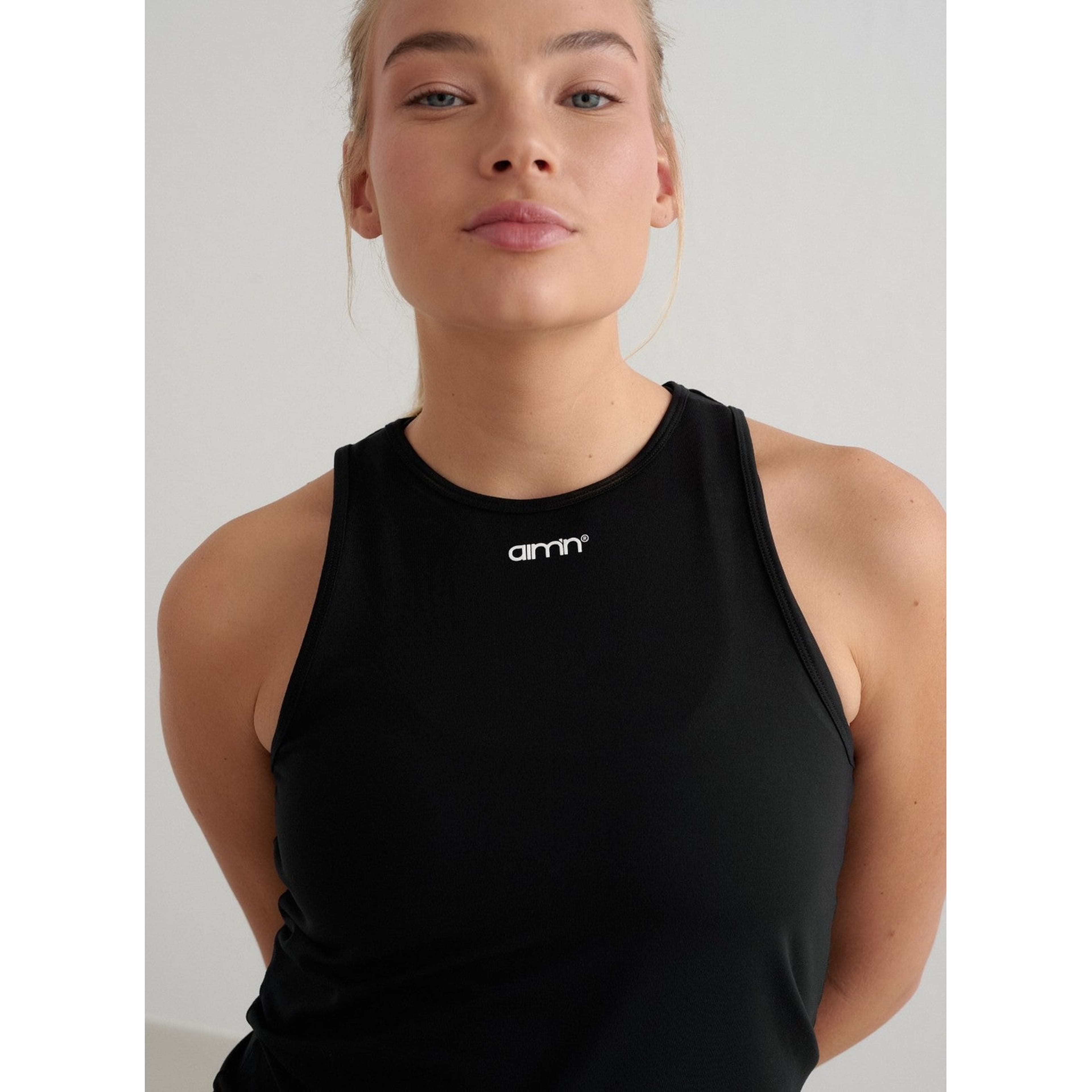 Black Soft Basic Singlet