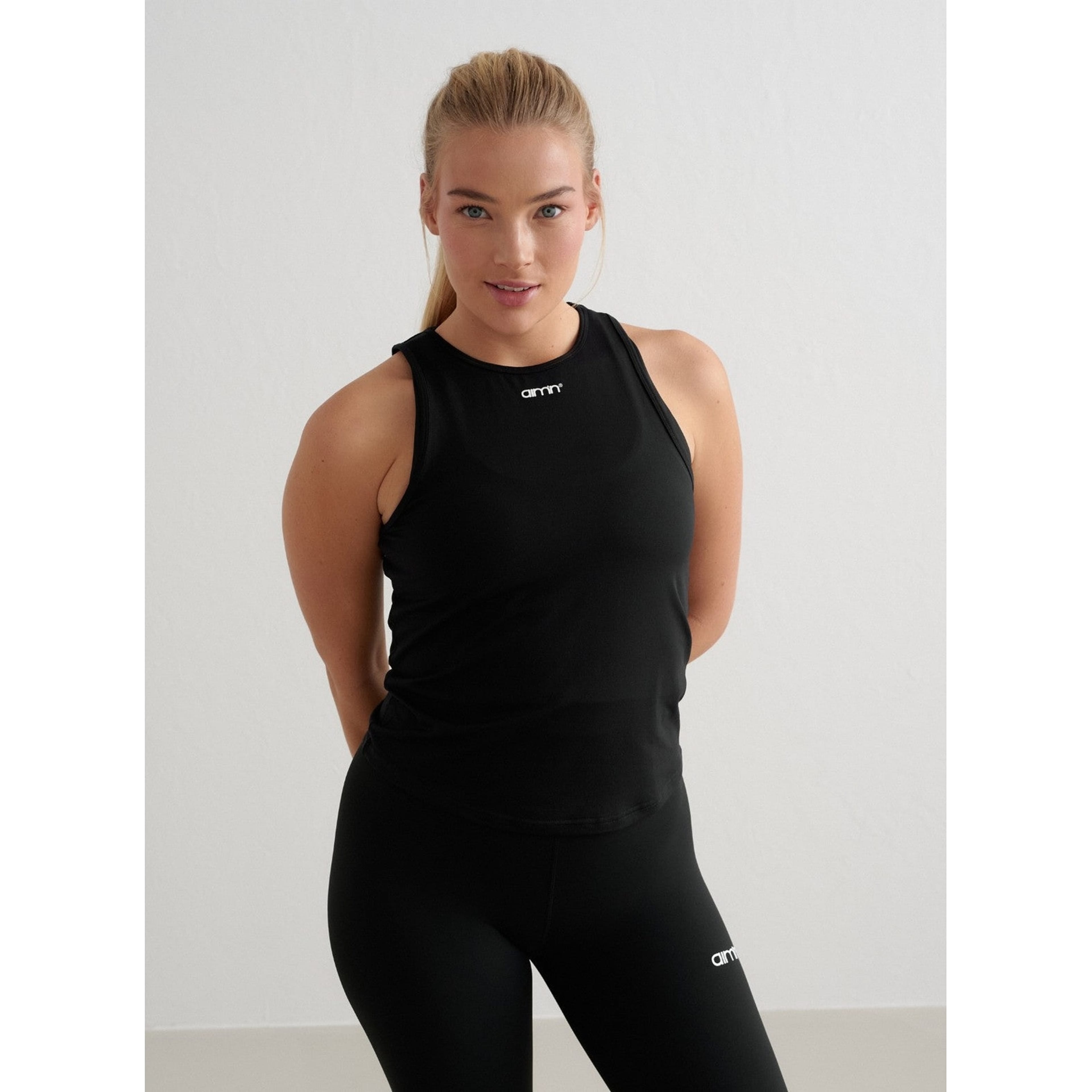 Black Soft Basic Singlet