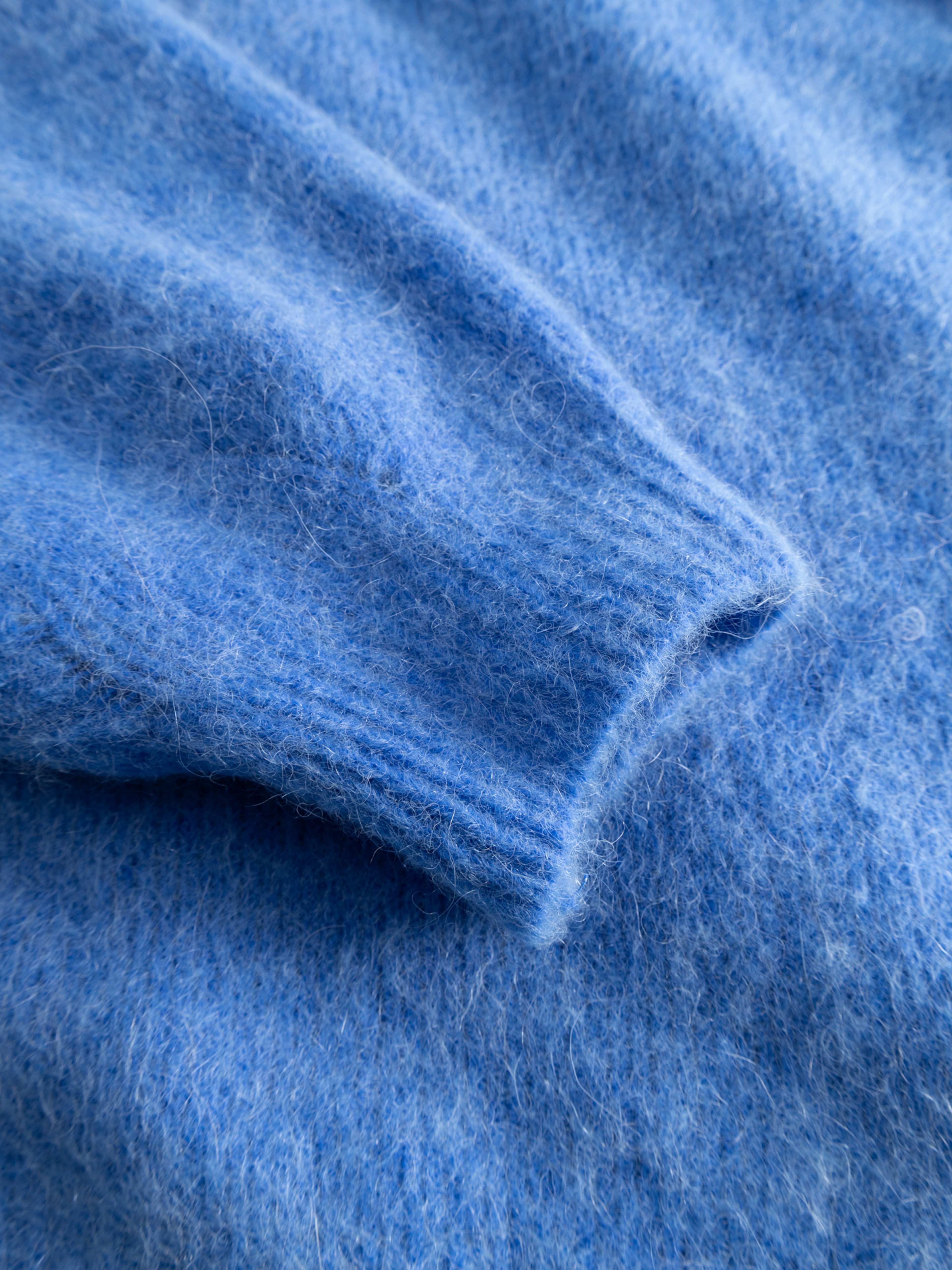 Kae Knit Cardigan - Dove Blue, från Noella, i färgen dove blue. Klicka för att öppna bilden i stort format