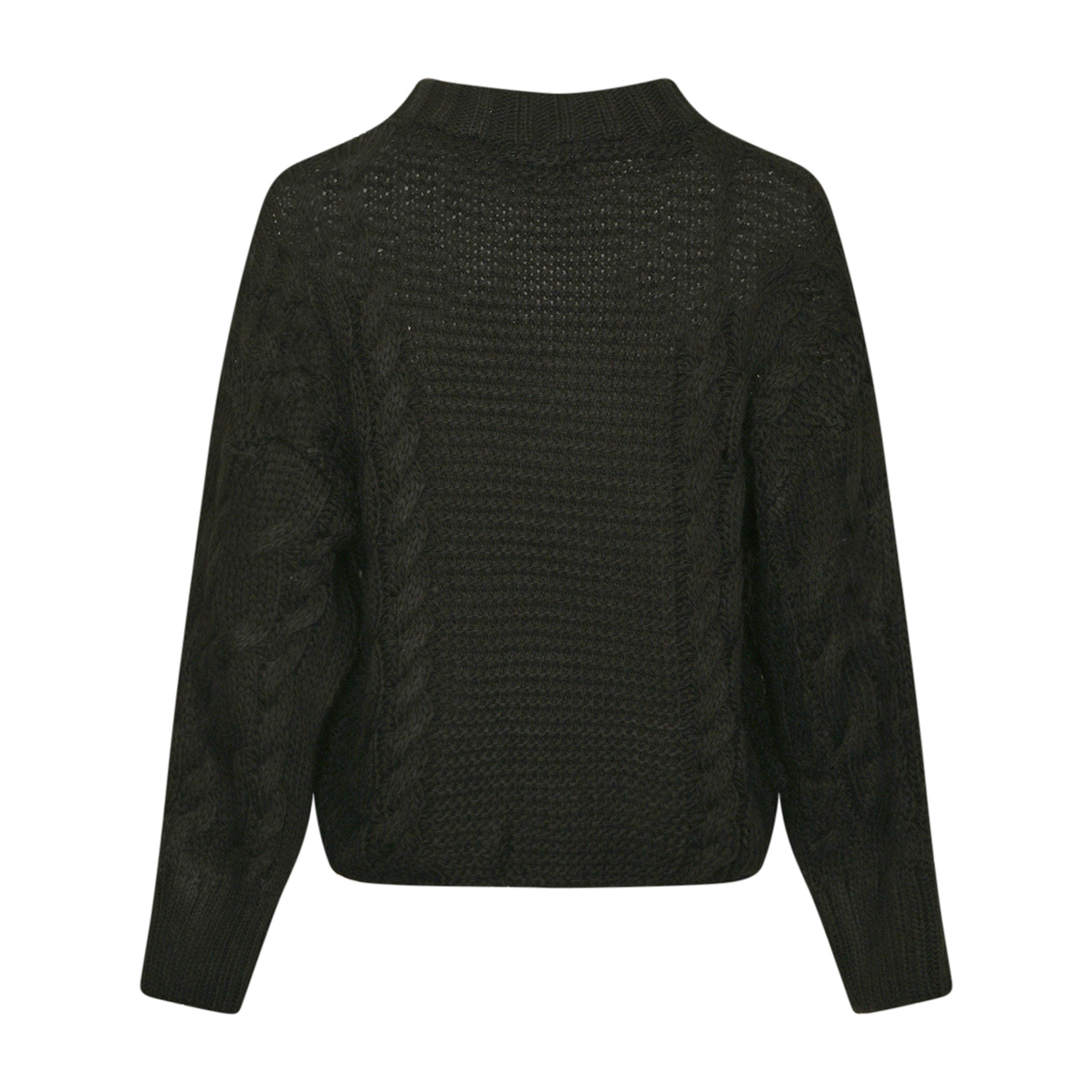 Laena Knit - Black, från Noella, i färgen black. Klicka för att öppna bilden i stort format