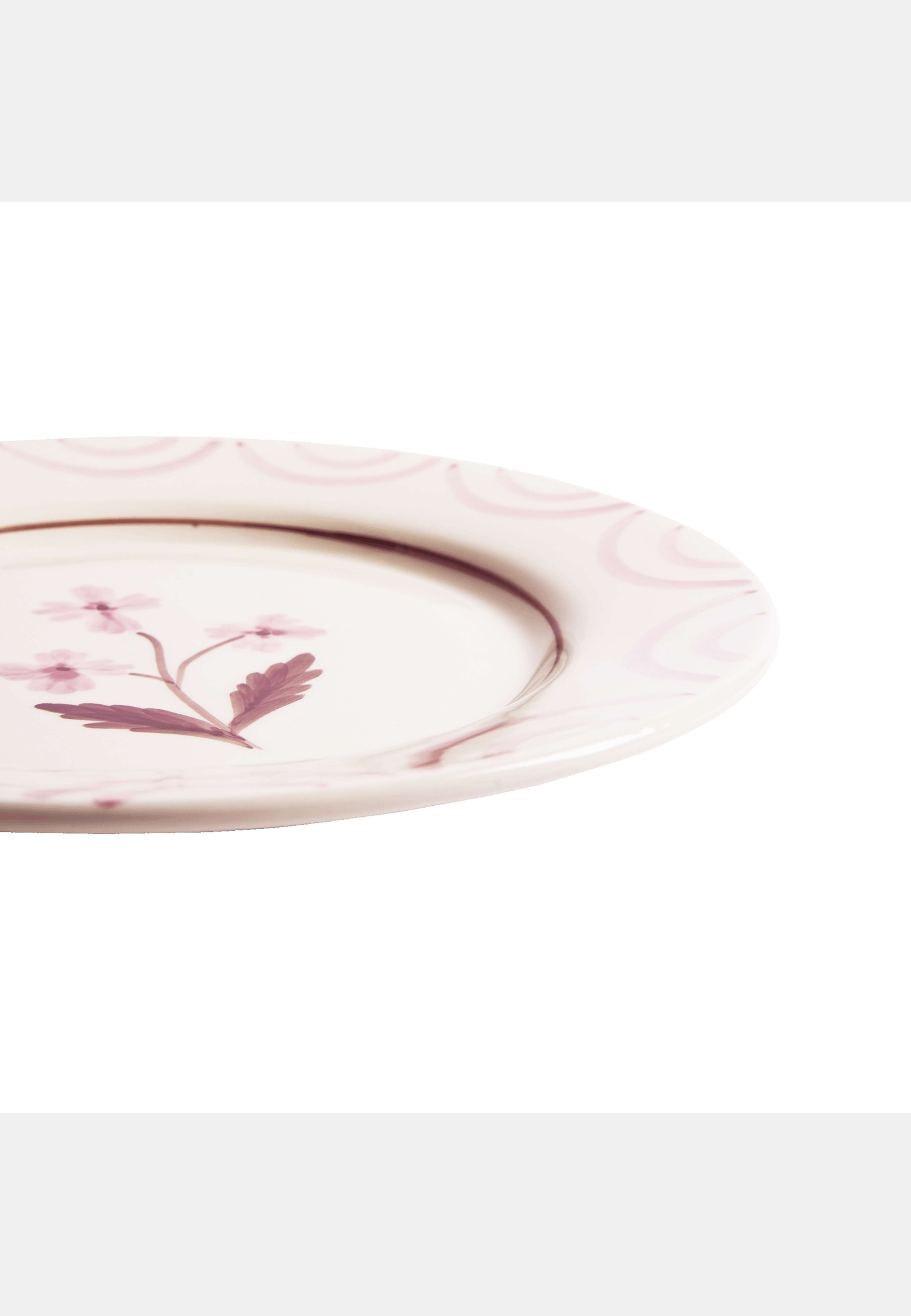 Cottage Flower Tallrik - 28 Cm, från Pick A Poppy, i färgen light pink. Klicka för att öppna bilden i stort format