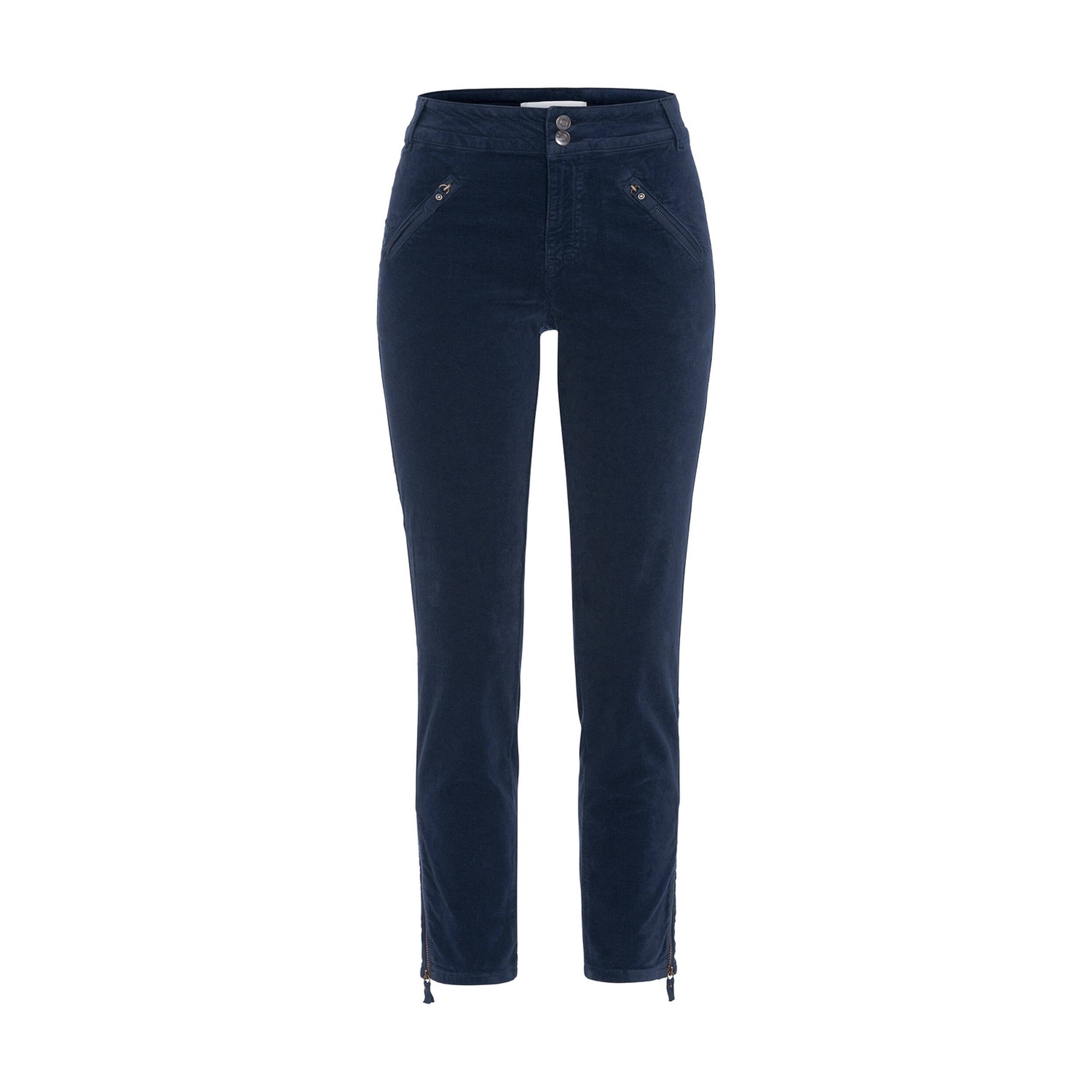 Sammetsbyxa Jodhpurs, från Newhouse, i färgen marinblå. Klicka för att öppna bilden i stort format